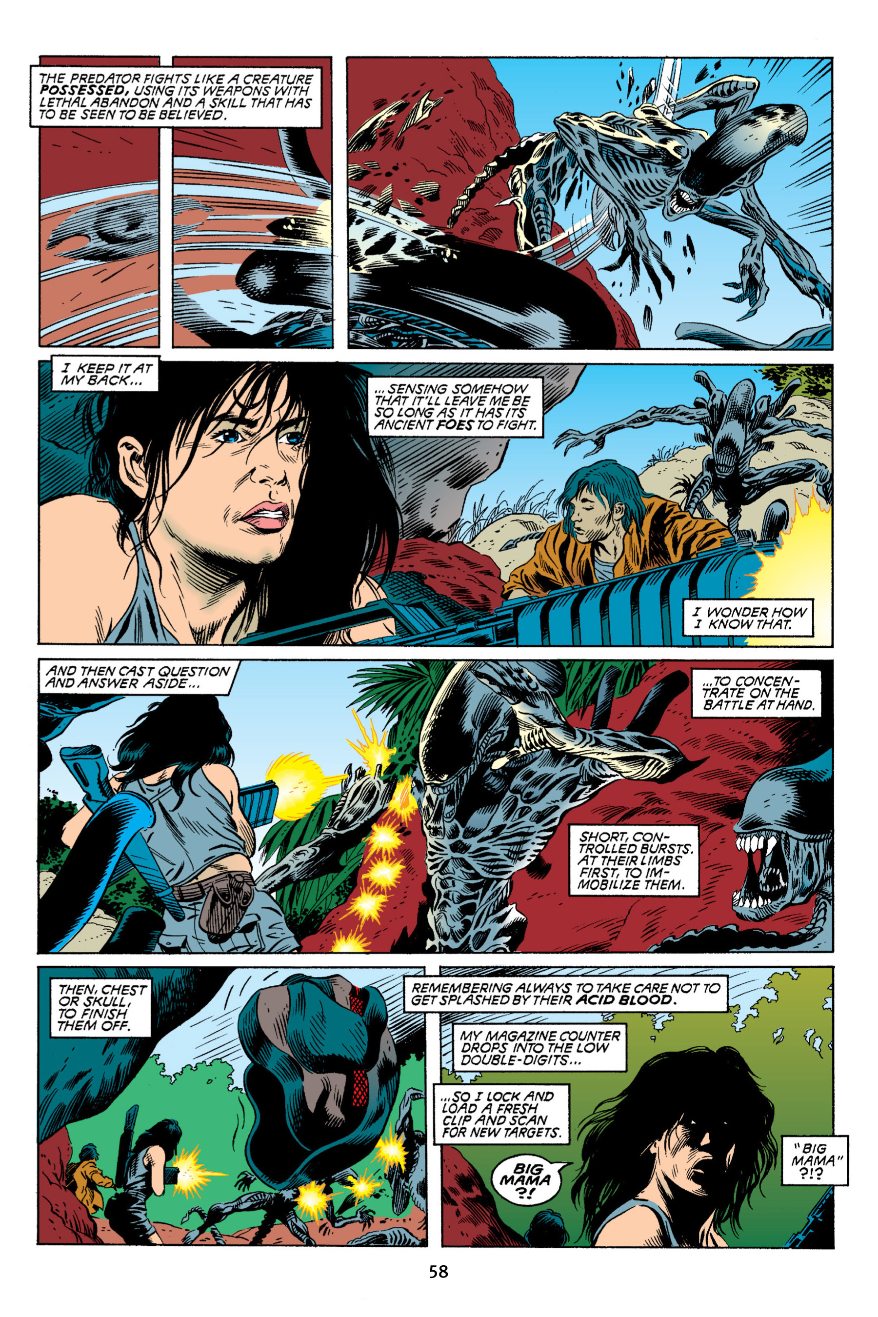 Read online Aliens vs. Predator Omnibus comic -  Issue # _TPB 2 Part 1 - 58