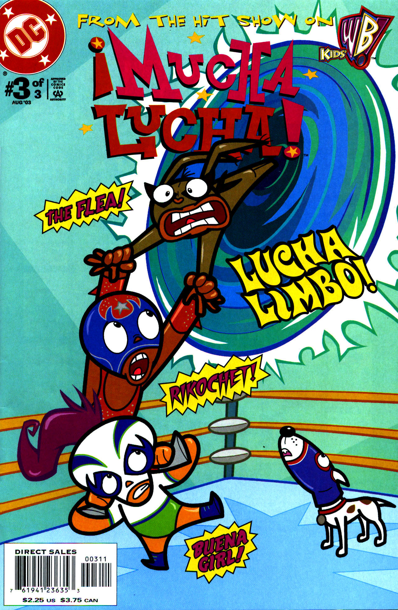 Read online Mucha Lucha comic -  Issue #3 - 1