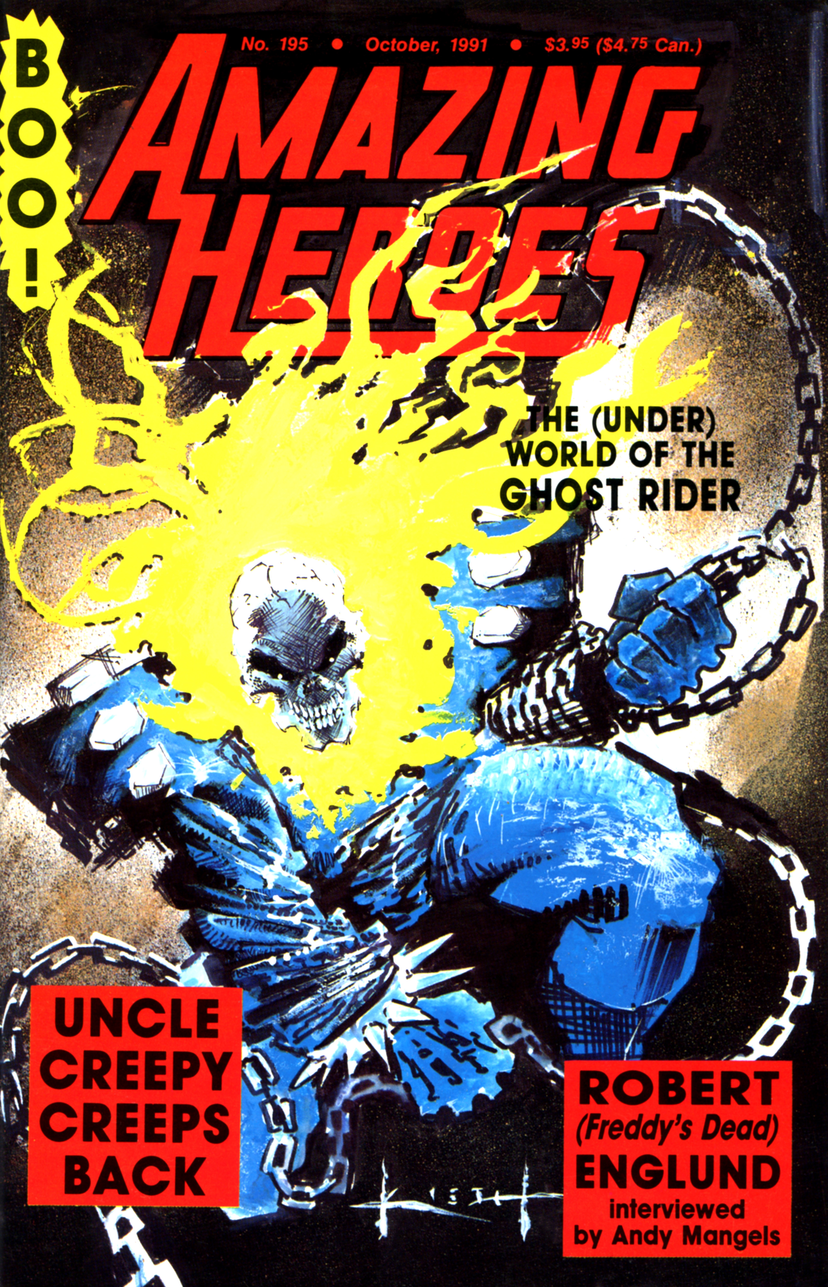 Read online Amazing Heroes comic -  Issue #195 - 1