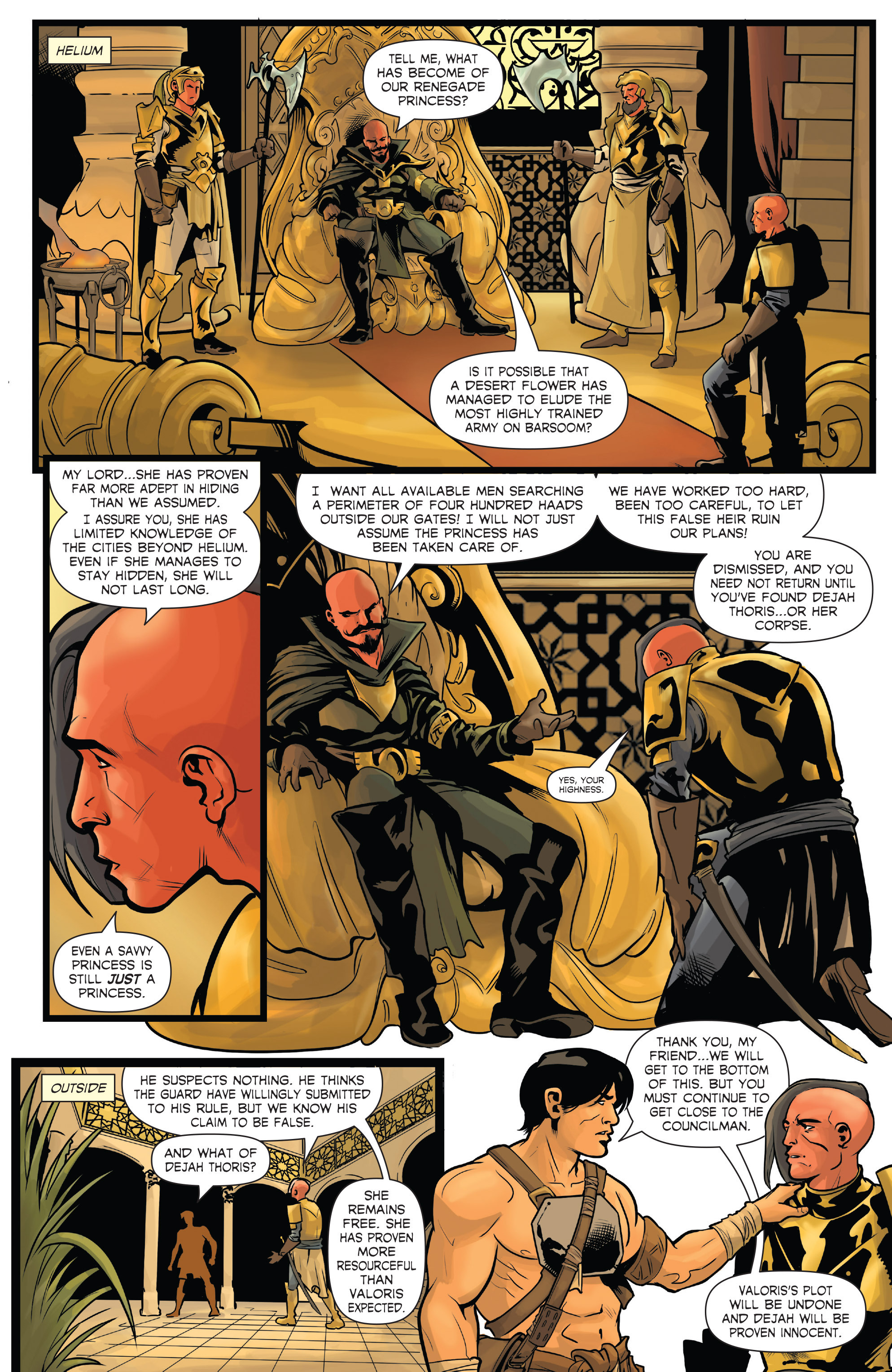 Read online Dejah Thoris comic -  Issue #2 - 8