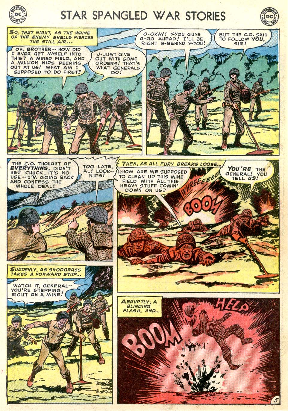 Read online Star Spangled War Stories (1952) comic -  Issue #8 - 21