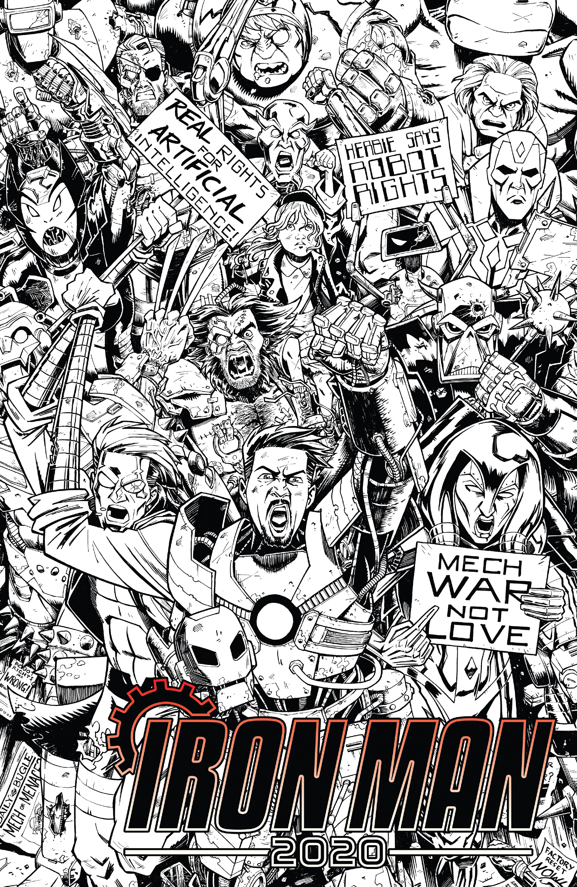 Read online Iron Man 2020 (2020) comic -  Issue # _Director's Cut - 33