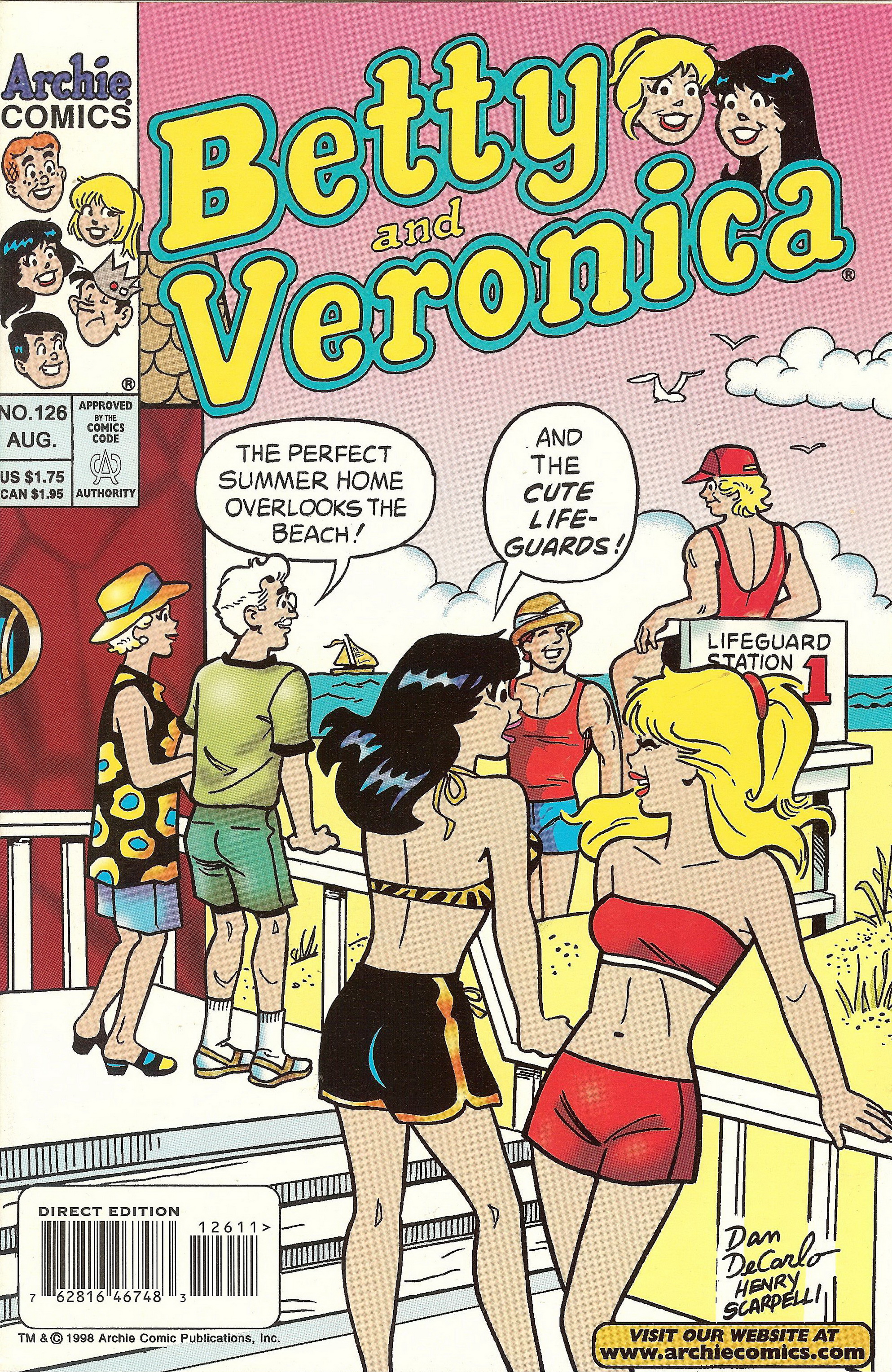 Read online Betty and Veronica (1987) comic -  Issue #126 - 1