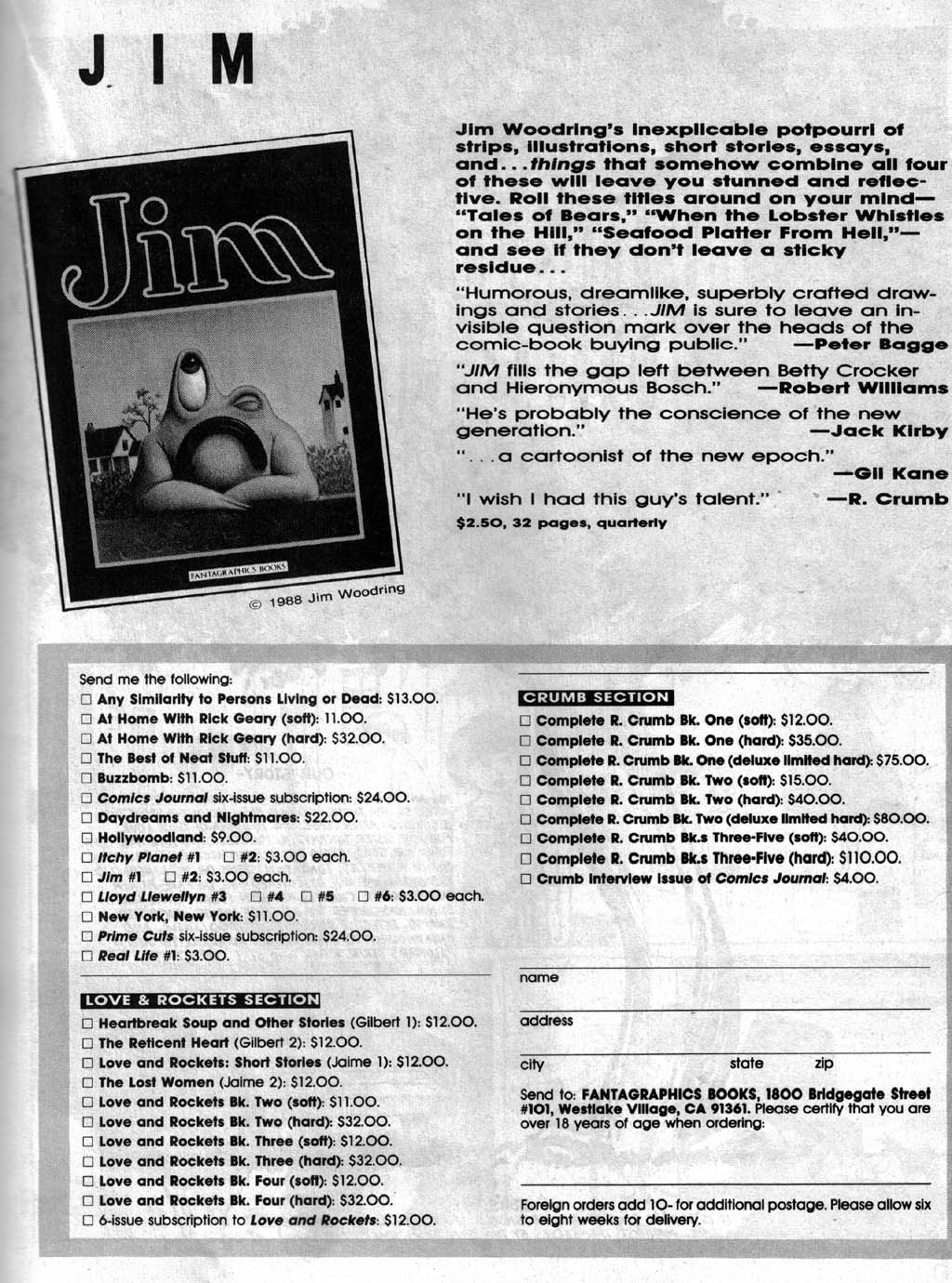 Read online Love and Rockets (1982) comic -  Issue #26 - 21