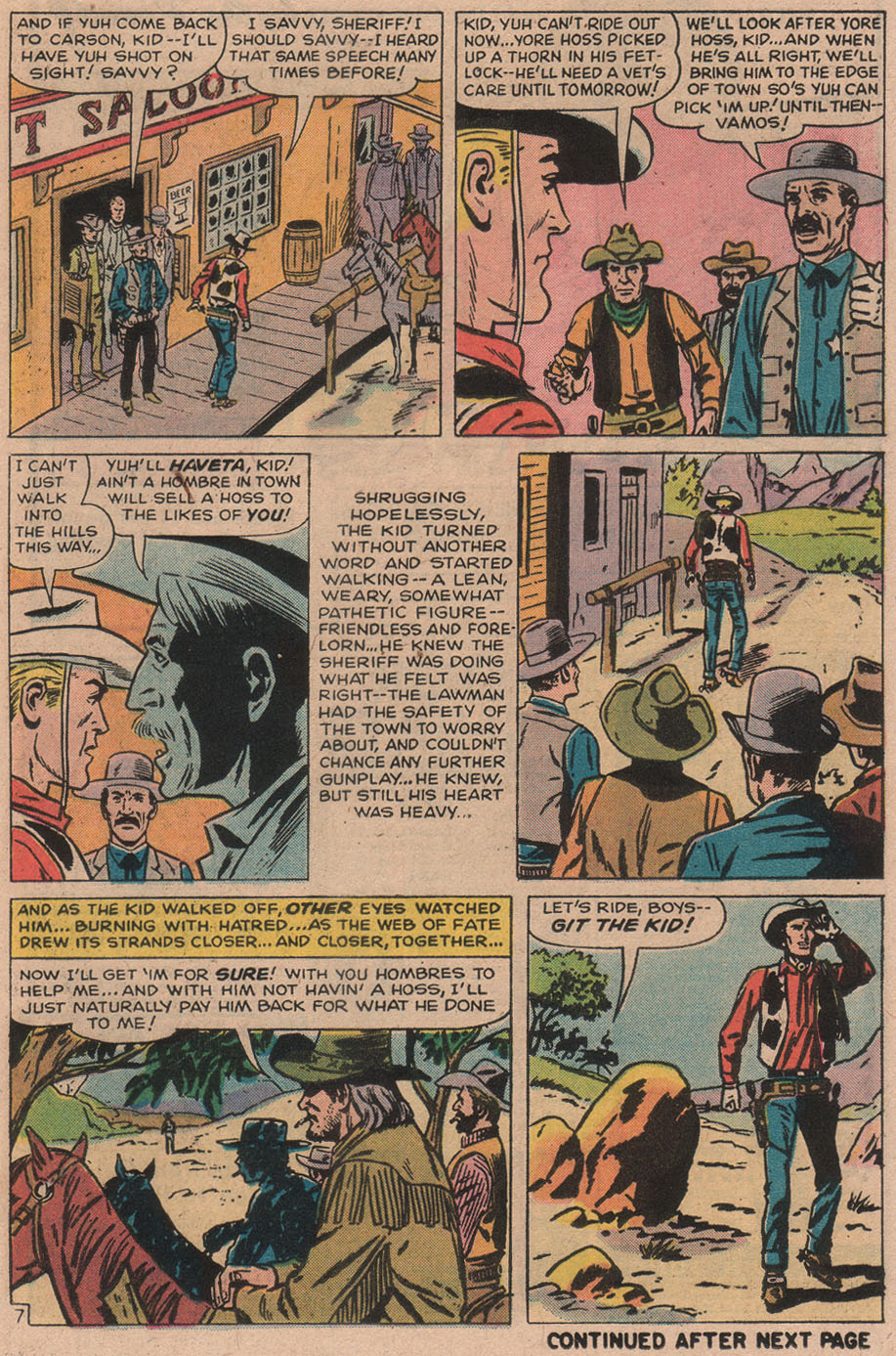 Read online Kid Colt Outlaw comic -  Issue #184 - 13