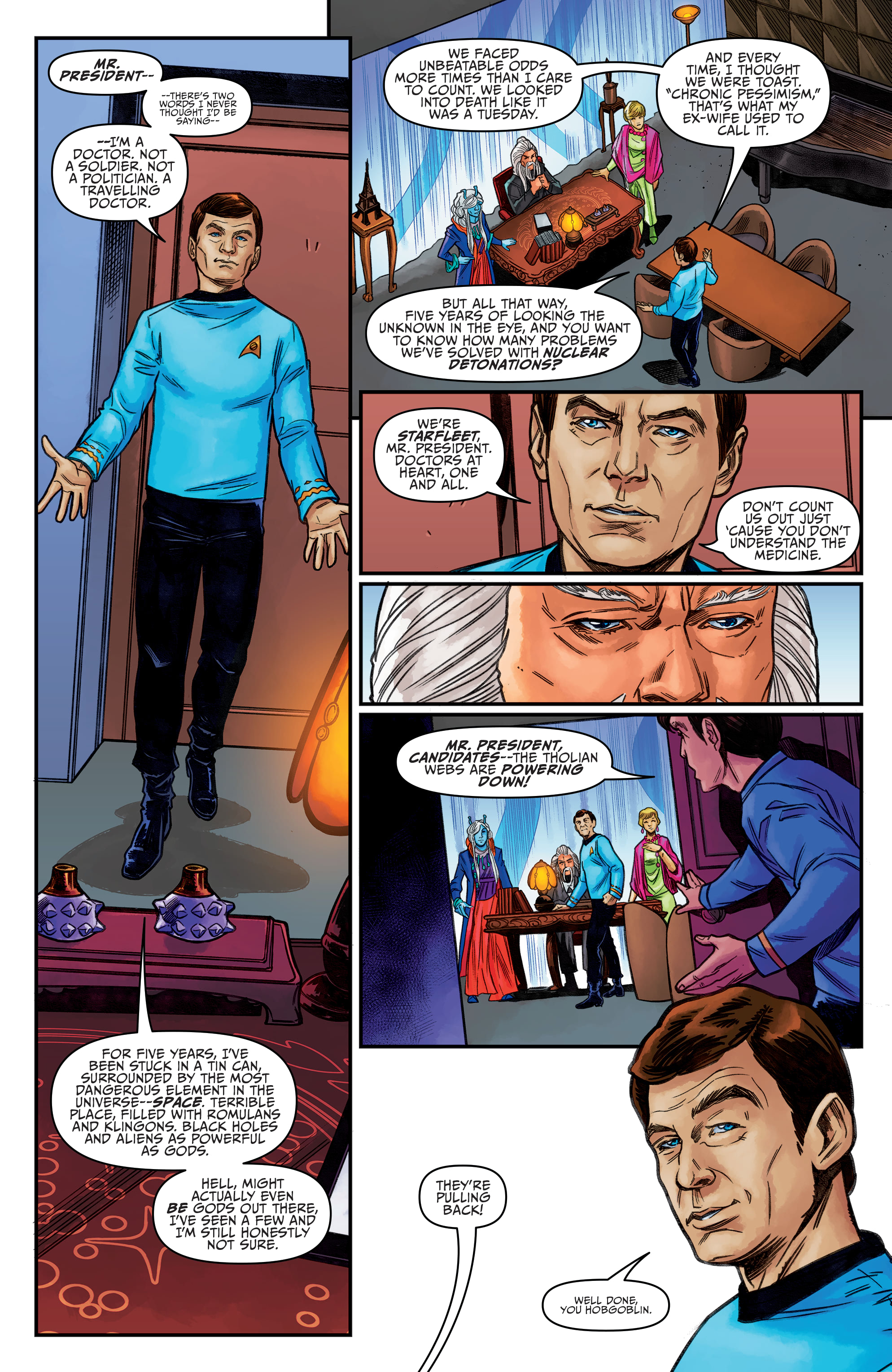 Read online Star Trek: Year Five comic -  Issue #24 - 10