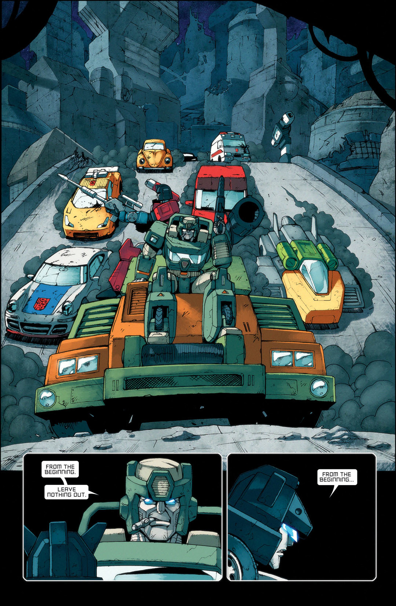 Read online The Transformers: All Hail Megatron comic -  Issue #7 - 8