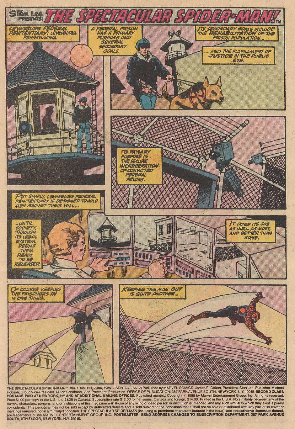 Read online The Spectacular Spider-Man (1976) comic -  Issue #151 - 2