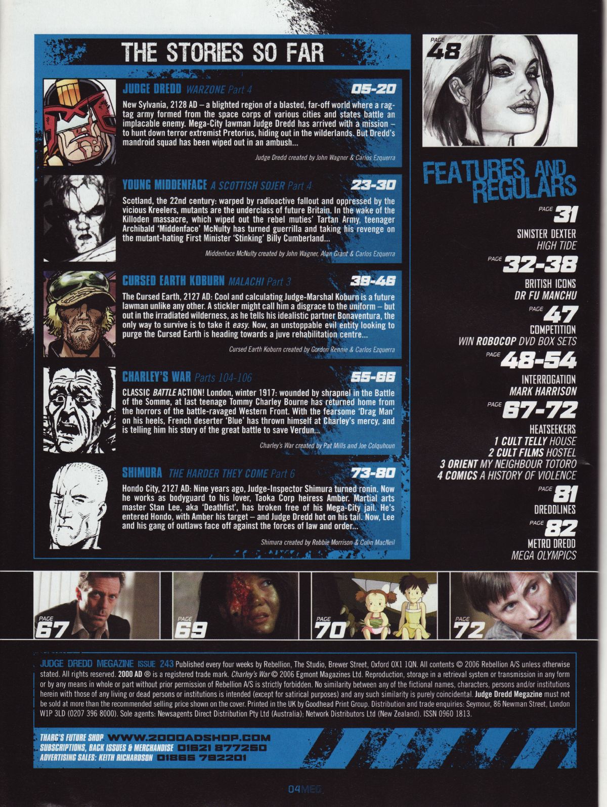 Read online Judge Dredd Megazine (Vol. 5) comic -  Issue #243 - 4