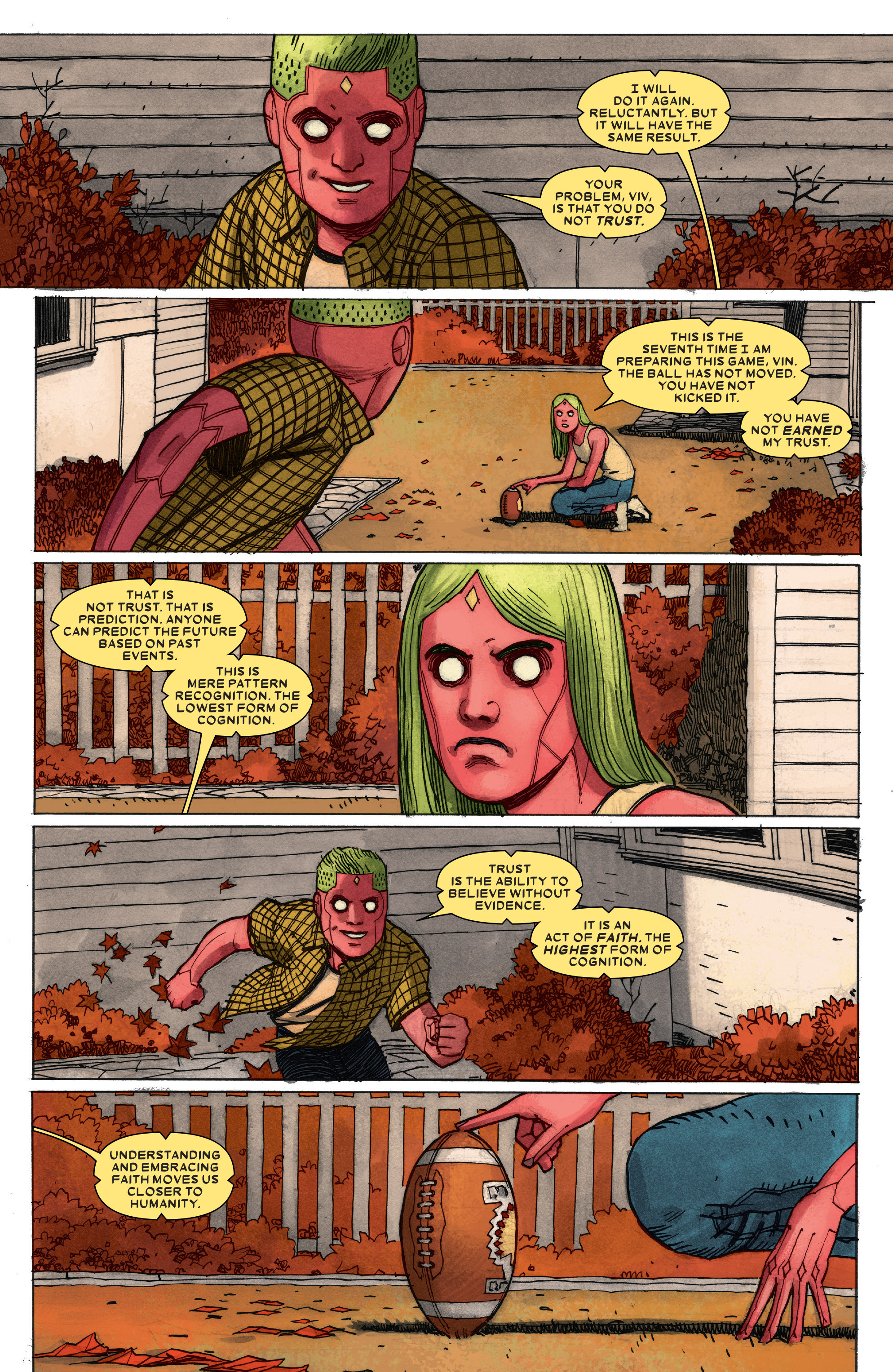 Read online Vision comic -  Issue #4 - 3