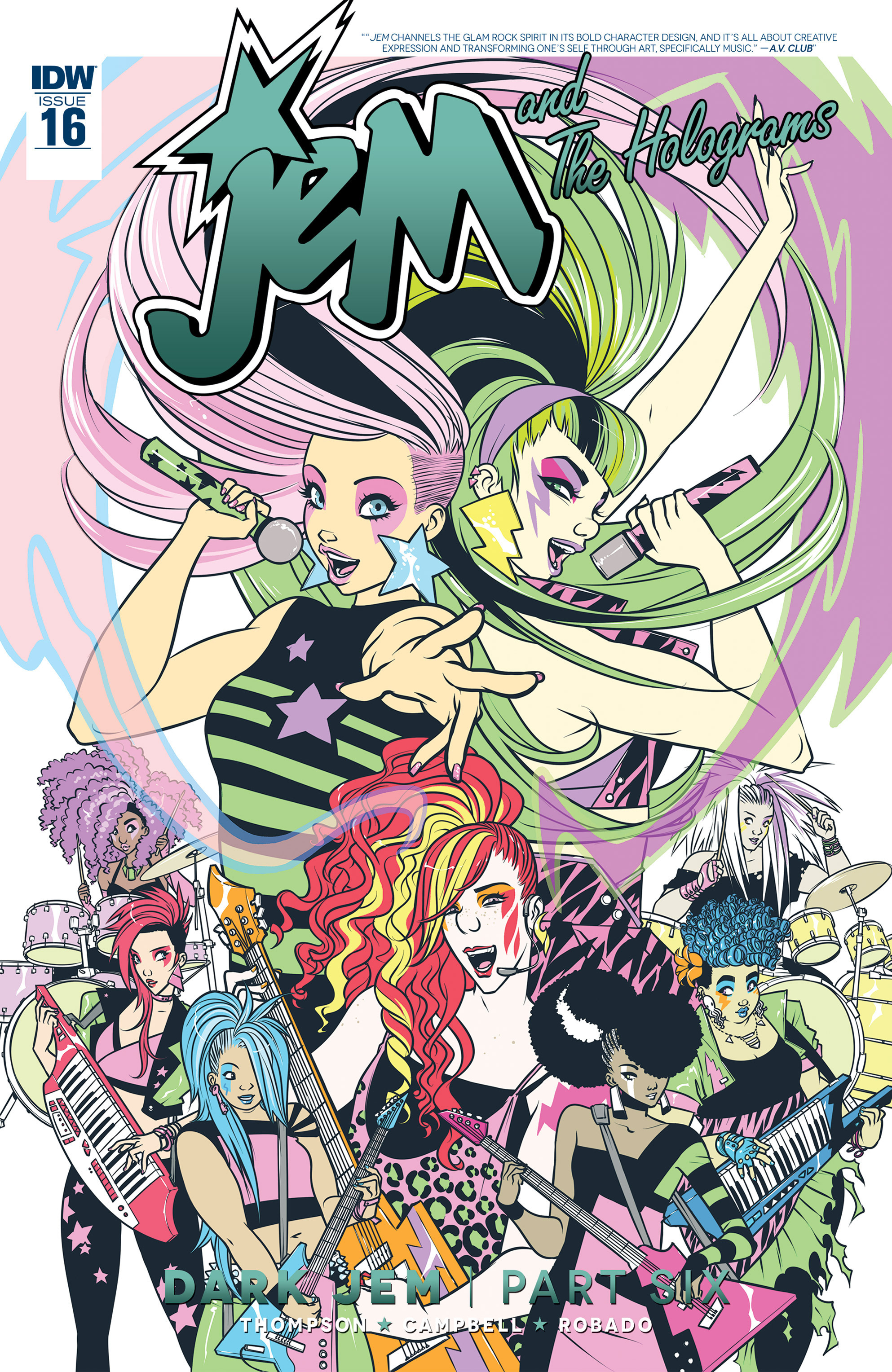 Read online Jem and The Holograms comic -  Issue #16 - 1