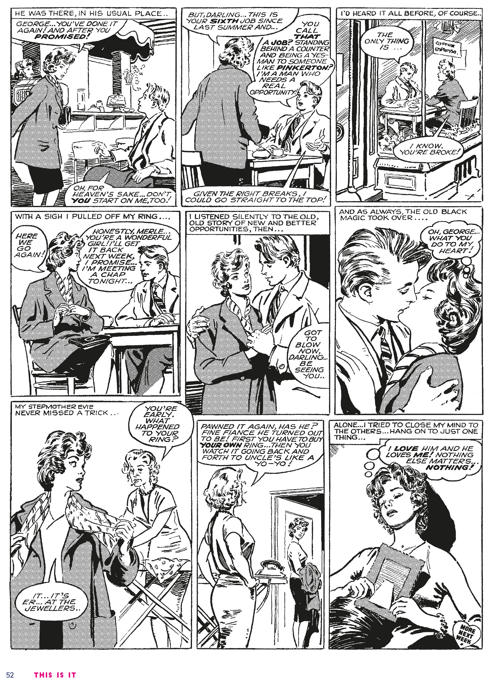 Read online A Very British Affair: The Best of Classic Romance Comics comic -  Issue # TPB (Part 1) - 54