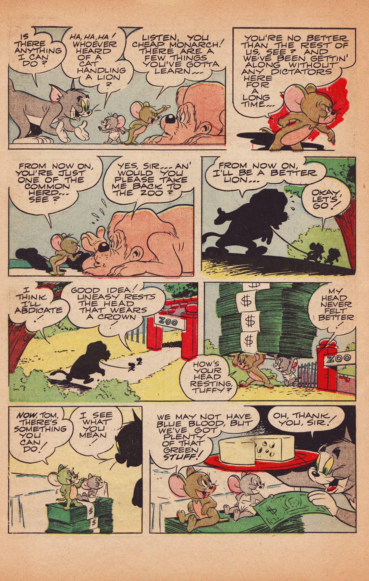 Read online Tom & Jerry Comics comic -  Issue #86 - 12