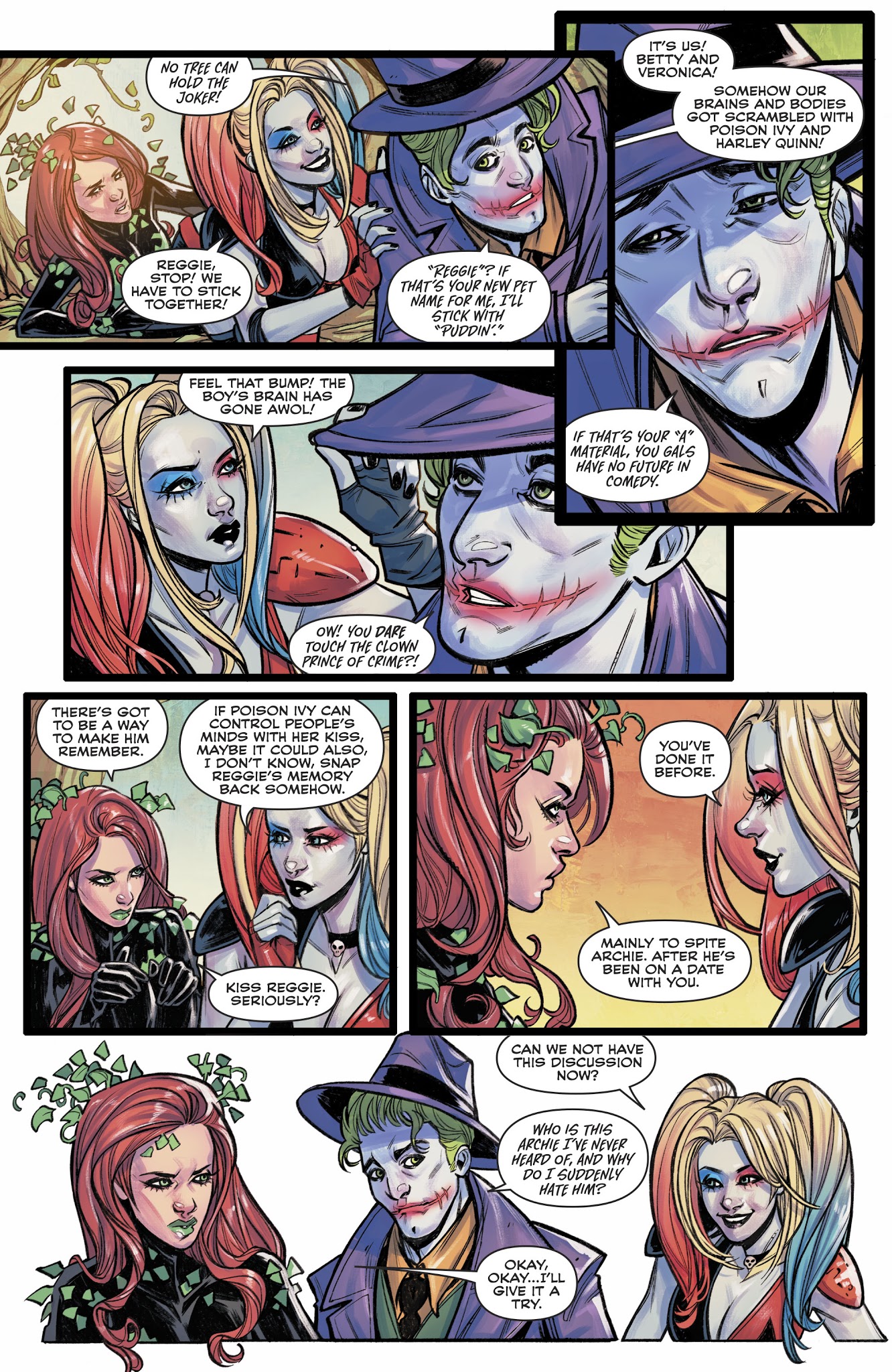 Read online Harley & Ivy Meet Betty & Veronica comic -  Issue #4 - 9