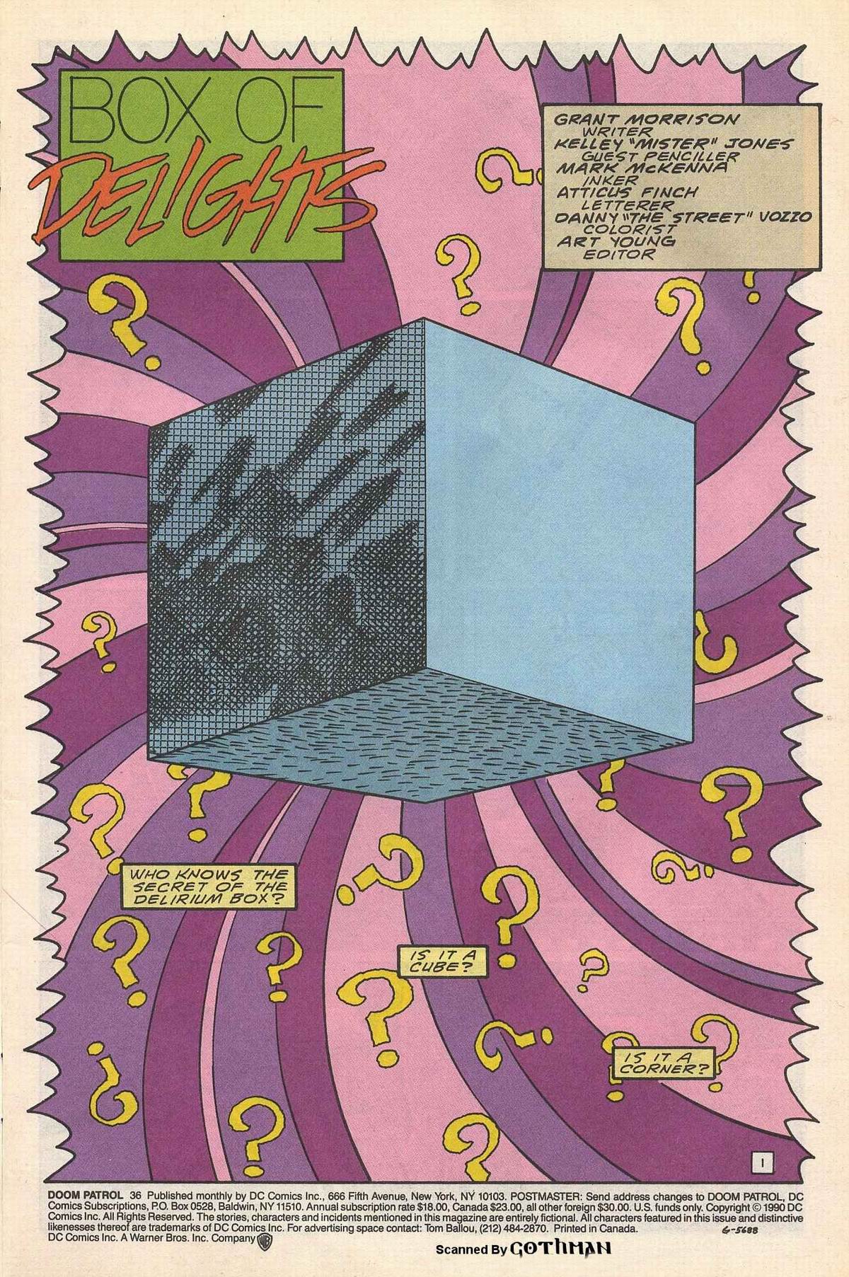 Read online Doom Patrol (1987) comic -  Issue #36 - 3