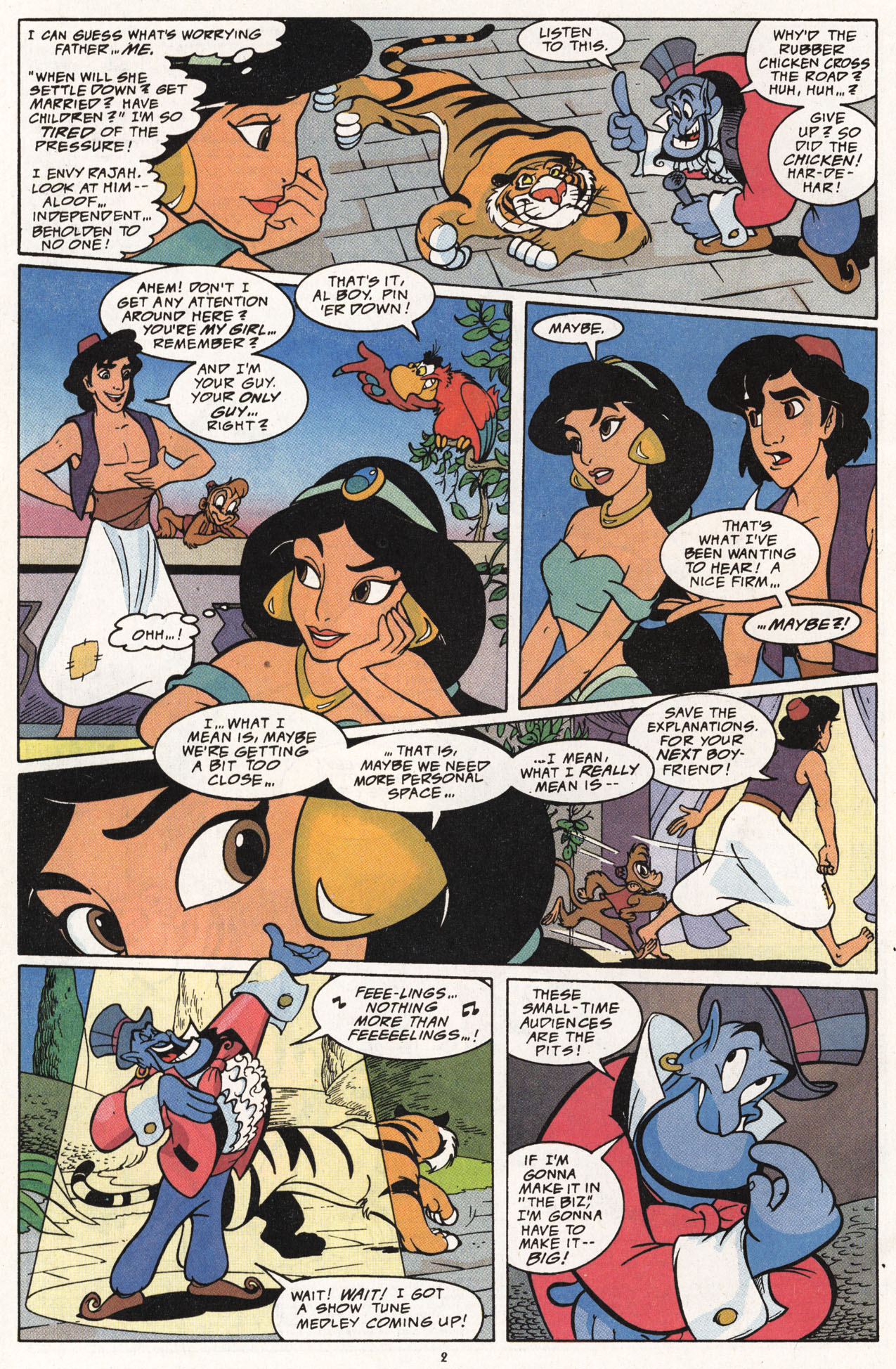 Read online Disney's Aladdin comic -  Issue #5 - 4