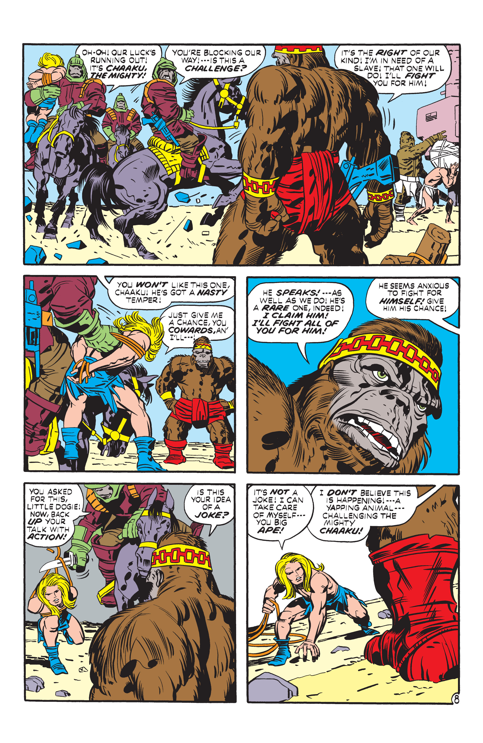 Read online Kamandi, The Last Boy On Earth comic -  Issue #3 - 7