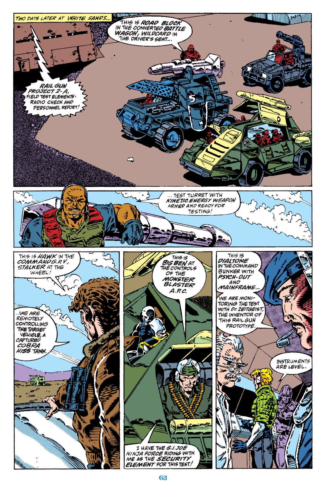 Read online Classic G.I. Joe comic -  Issue # TPB 14 (Part 1) - 62