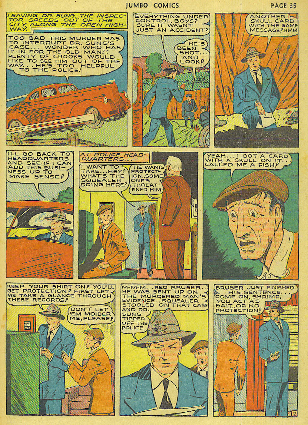 Read online Jumbo Comics comic -  Issue #28 - 37