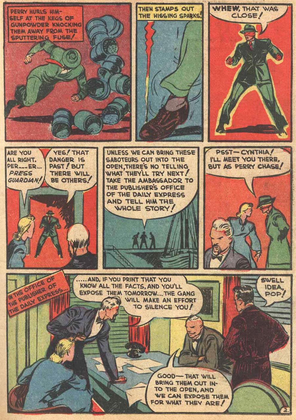 Read online Pep Comics comic -  Issue #7 - 23