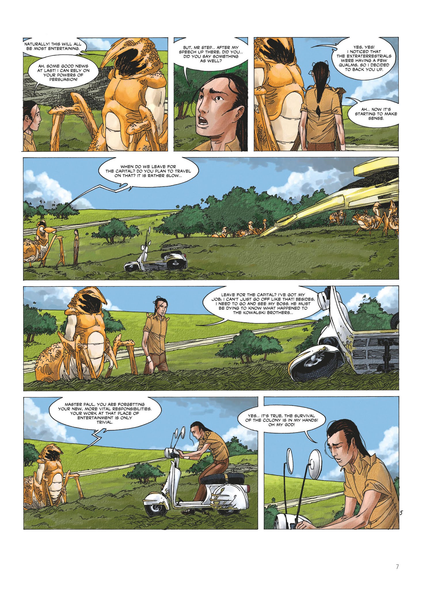Read online Distant Worlds comic -  Issue #5 - 7