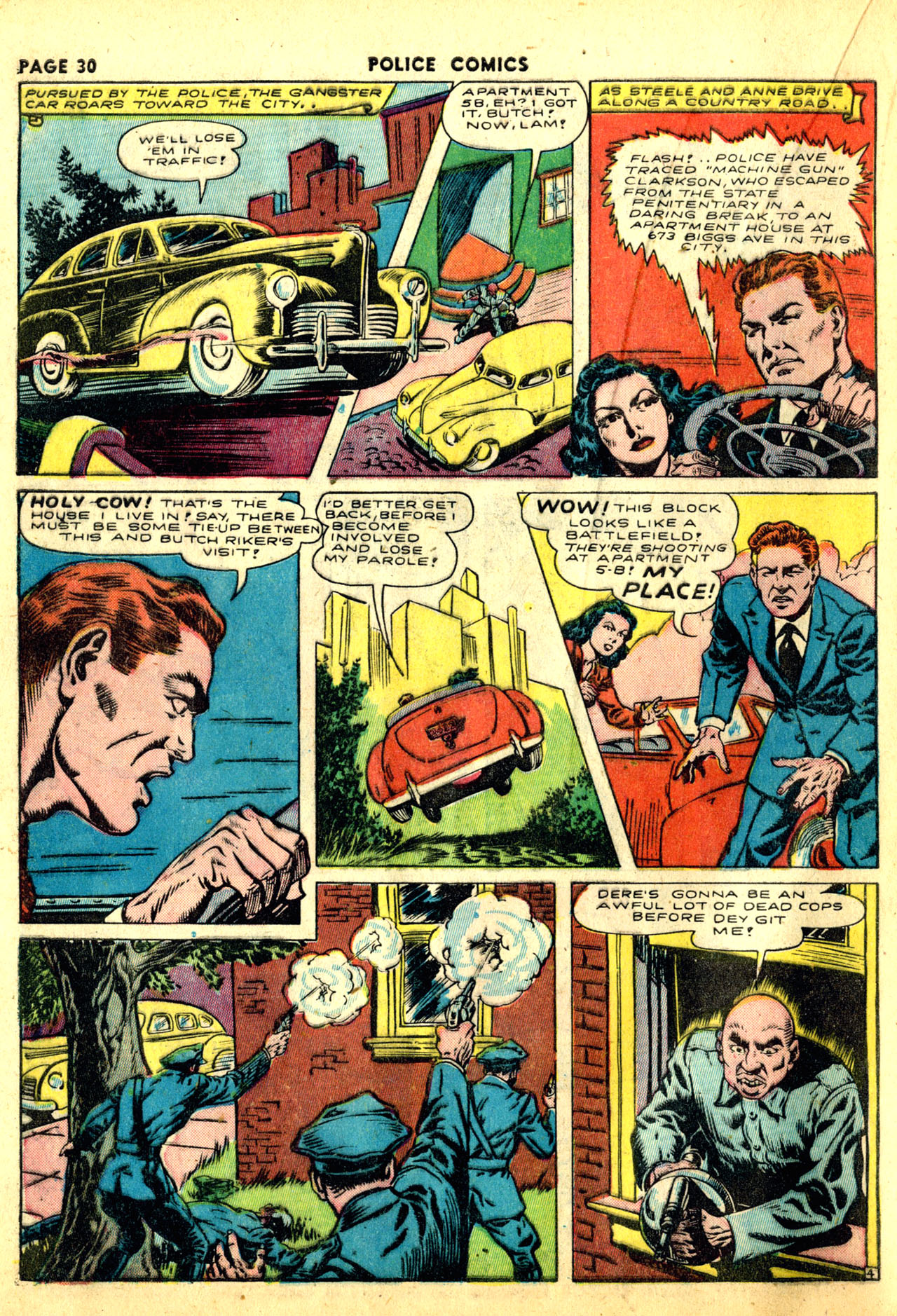 Read online Police Comics comic -  Issue #13 - 32