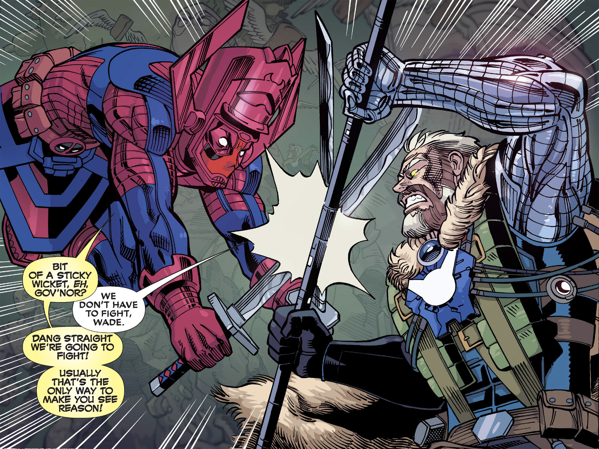 Read online Deadpool & Cable: Split Second Infinite Comic comic -  Issue #6 - 43