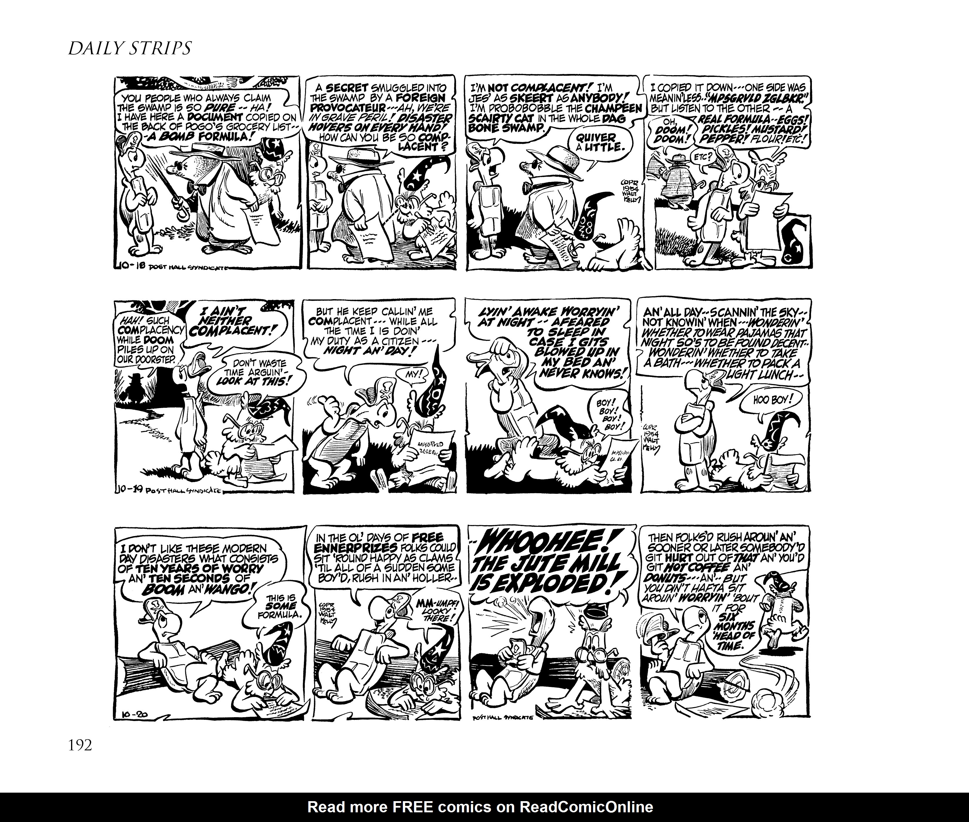 Read online Pogo by Walt Kelly: The Complete Syndicated Comic Strips comic -  Issue # TPB 3 (Part 3) - 4