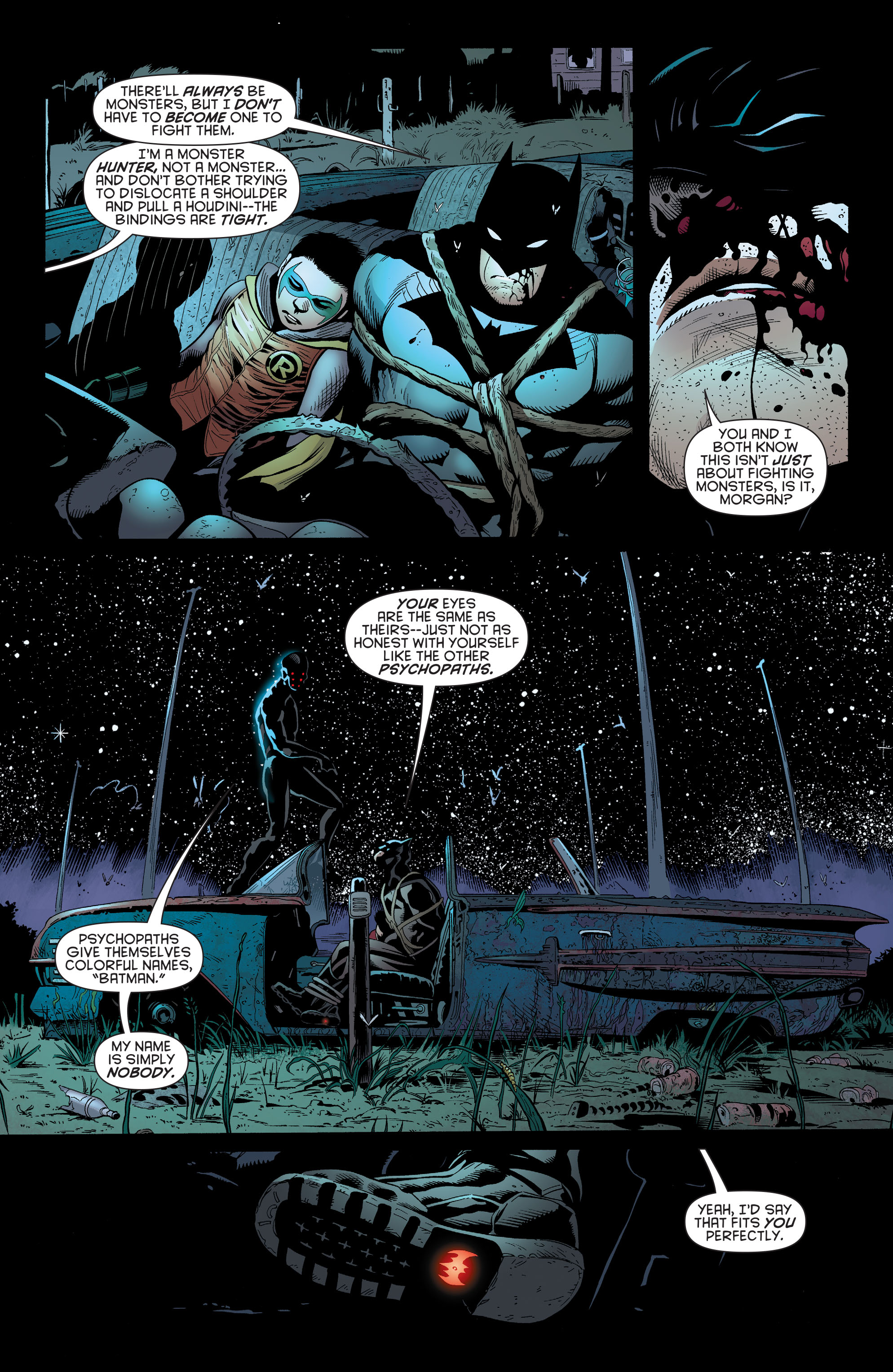 Read online Batman and Robin (2011) comic -  Issue # _Bad Blood (DC Essential Edition) (Part 1) - 71