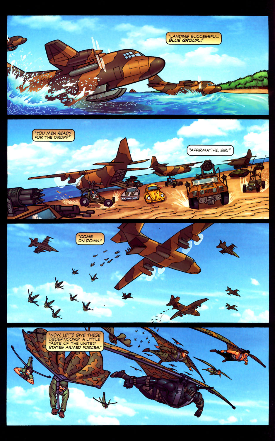 Read online G.I. Joe vs. The Transformers comic -  Issue #5 - 6