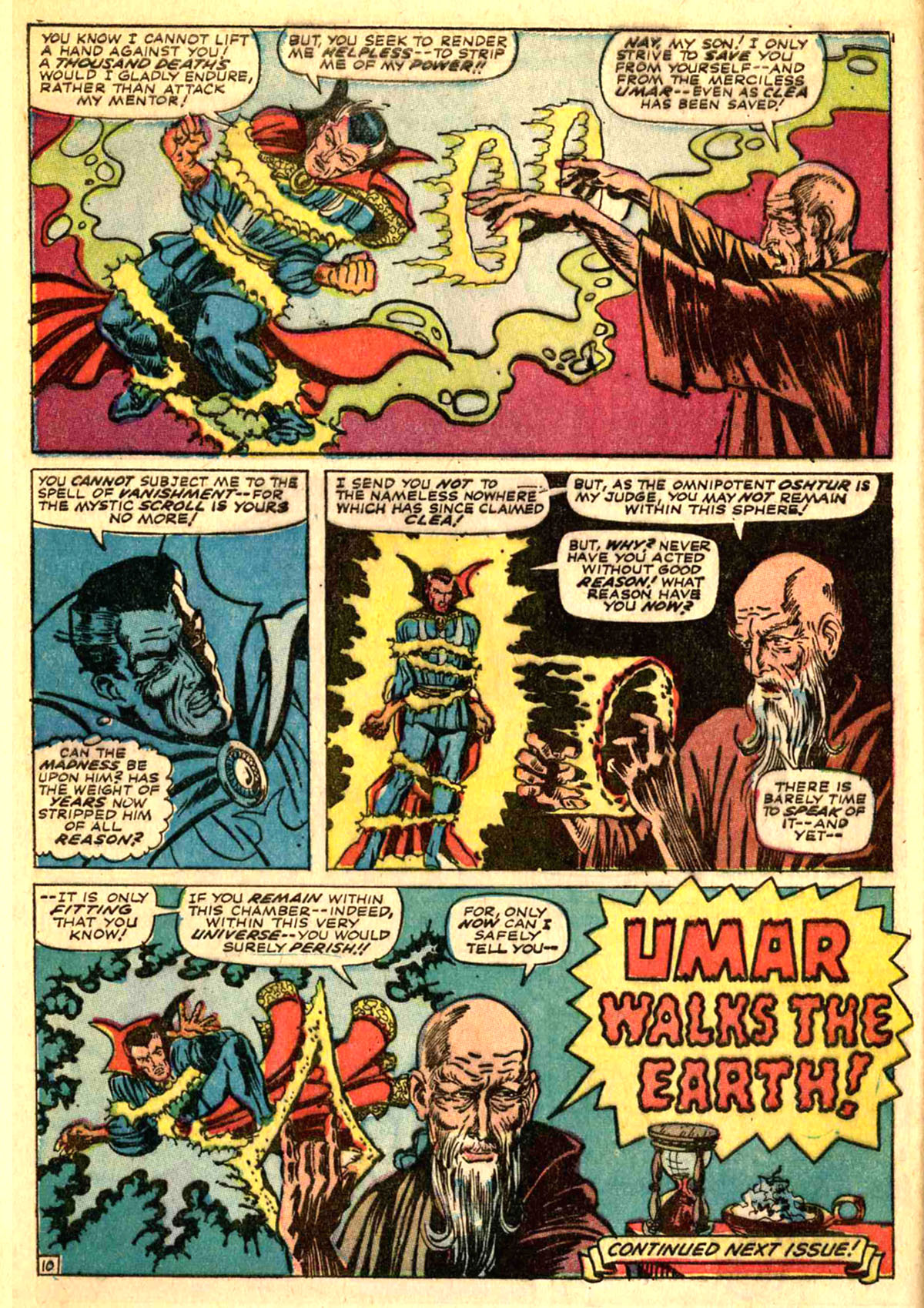 Read online Marvel Masterworks: Doctor Strange comic -  Issue # TPB 2 - 144