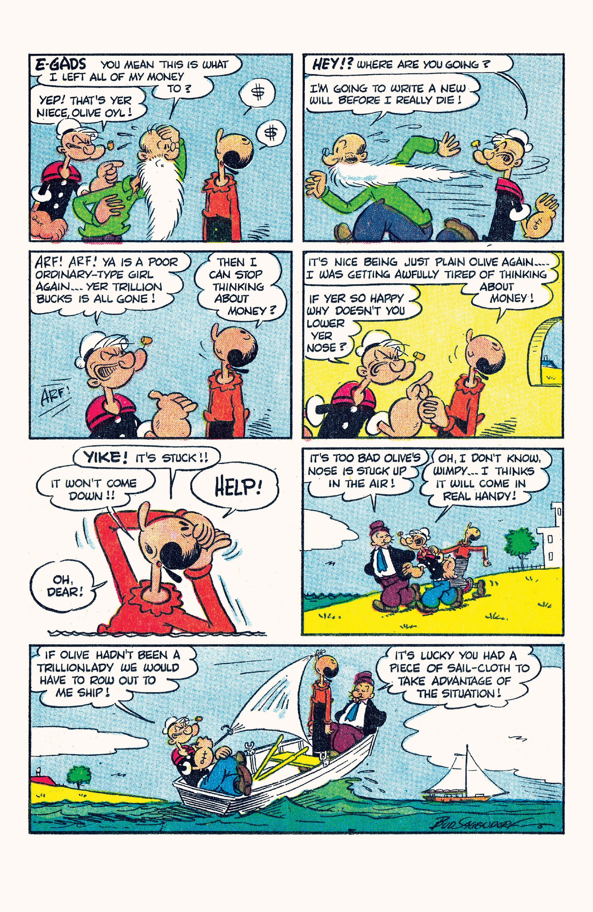 Read online Classic Popeye comic -  Issue #49 - 17