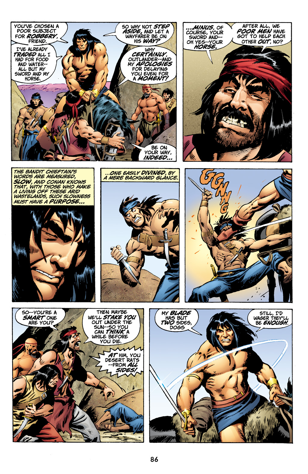 Read online The Chronicles of Conan comic -  Issue # TPB 6 (Part 1) - 85