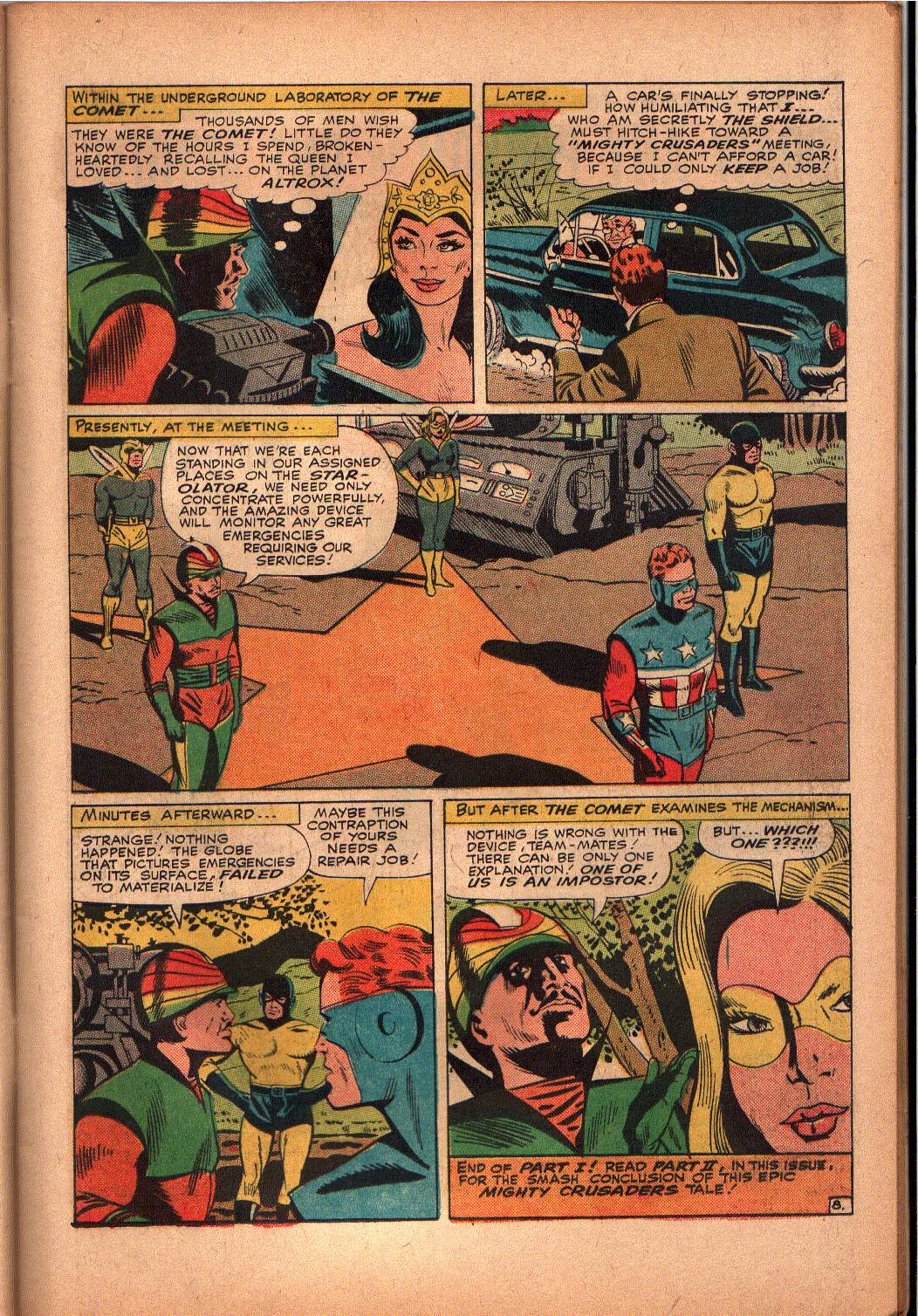 Read online The Mighty Crusaders (1965) comic -  Issue #3 - 9