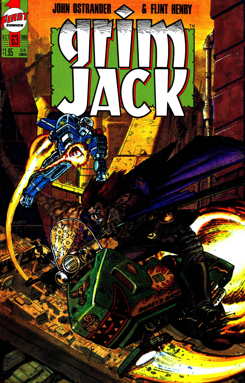 Read online Grimjack comic -  Issue #63 - 1