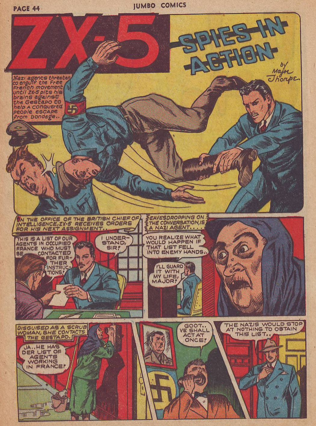 Read online Jumbo Comics comic -  Issue #39 - 45