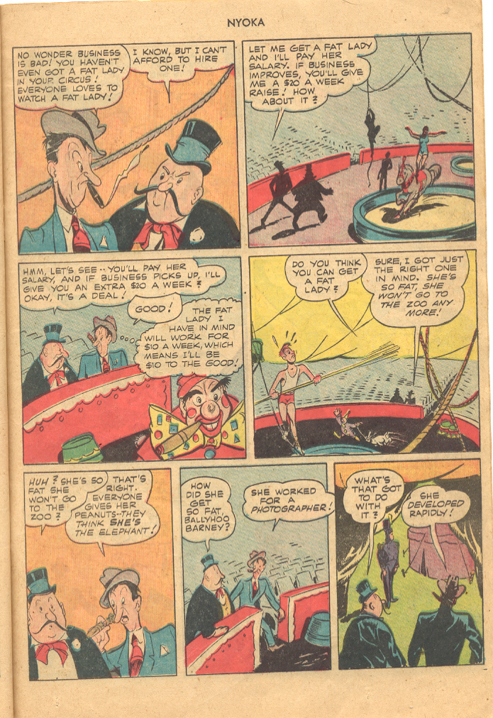 Read online Nyoka the Jungle Girl (1945) comic -  Issue #24 - 11