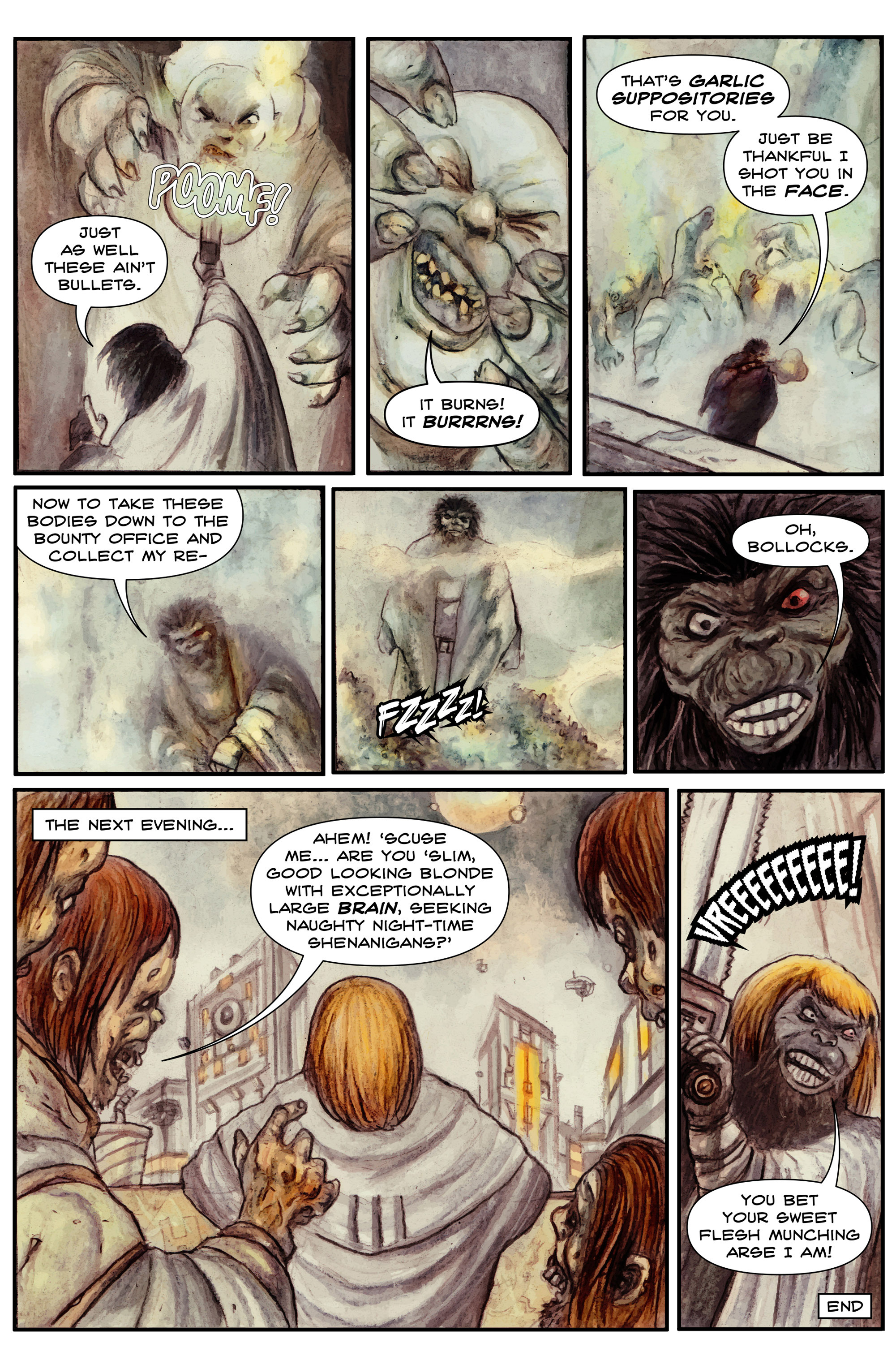 Read online 100% Biodegradable comic -  Issue #7 - 11