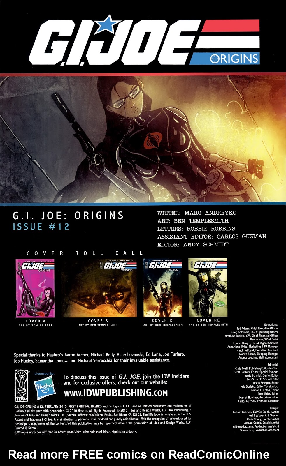 G.I. Joe: Origins issue 12 - Page 3
