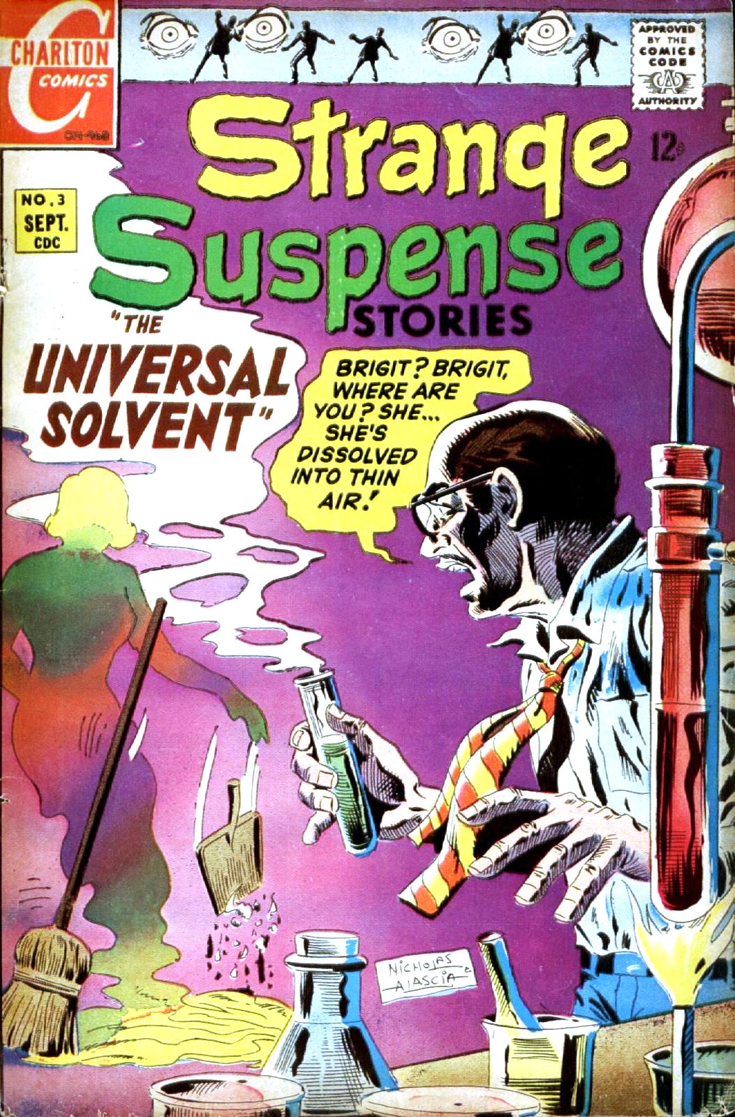 Read online Strange Suspense Stories (1967) comic -  Issue #3 - 1