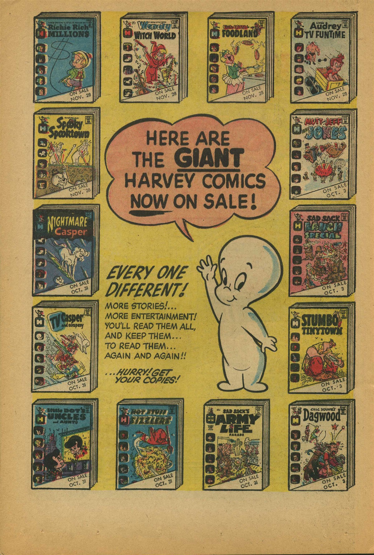 Read online Little Audrey And Melvin comic -  Issue #12 - 20