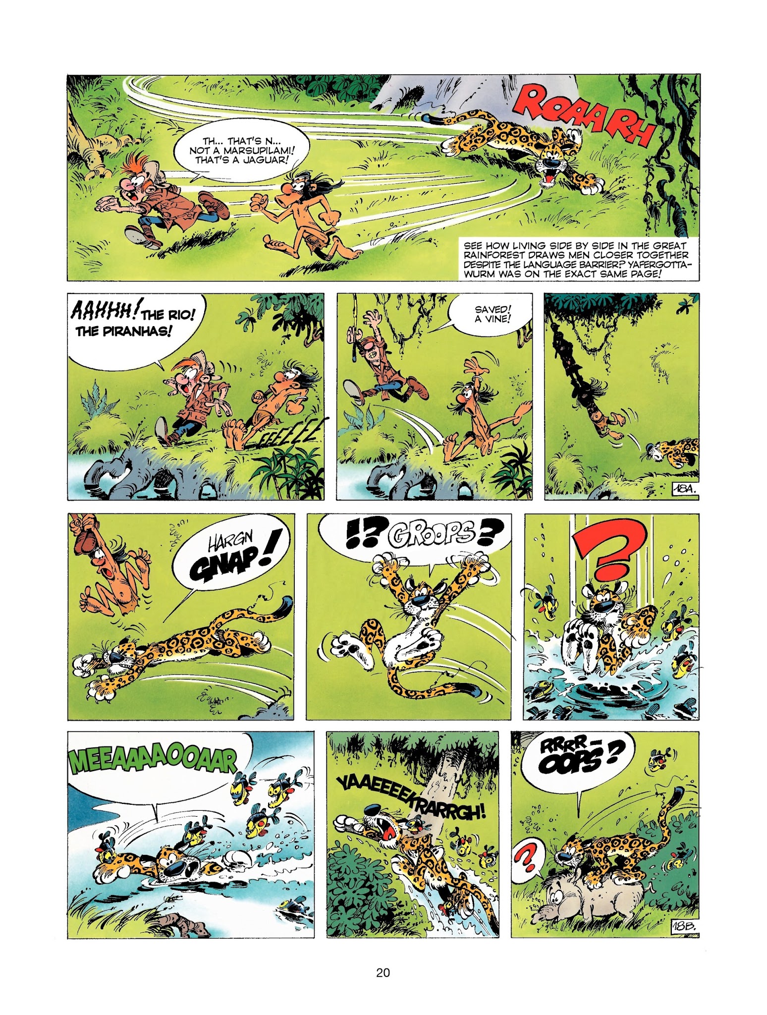 Read online Marsupilami comic -  Issue #1 - 22