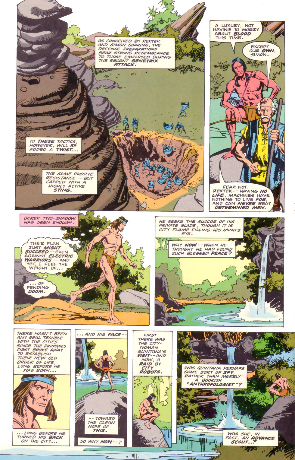 Read online Electric Warrior comic -  Issue #4 - 12