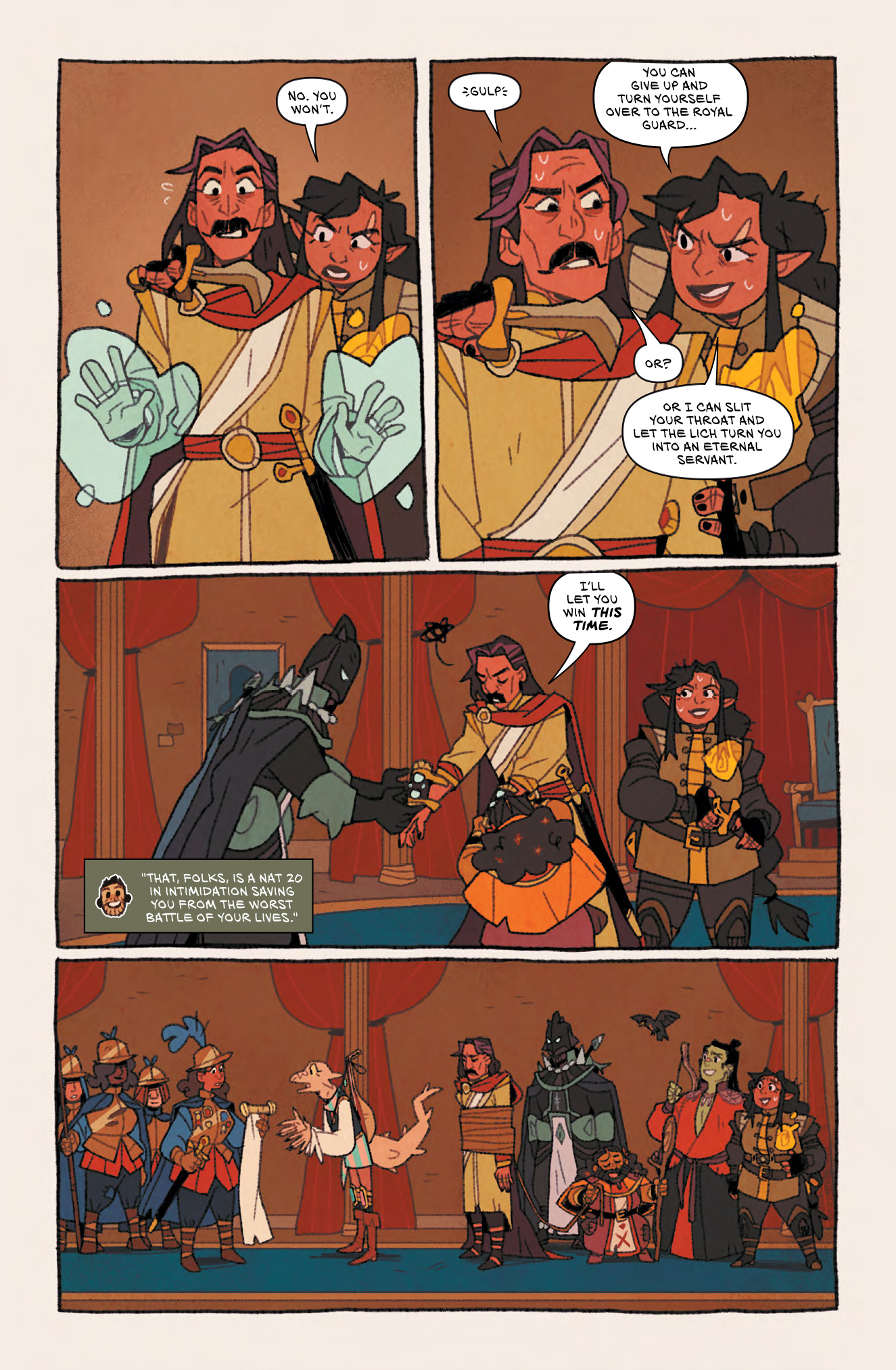 Read online The Last Session: Roll for Initiative comic -  Issue # TPB - 119