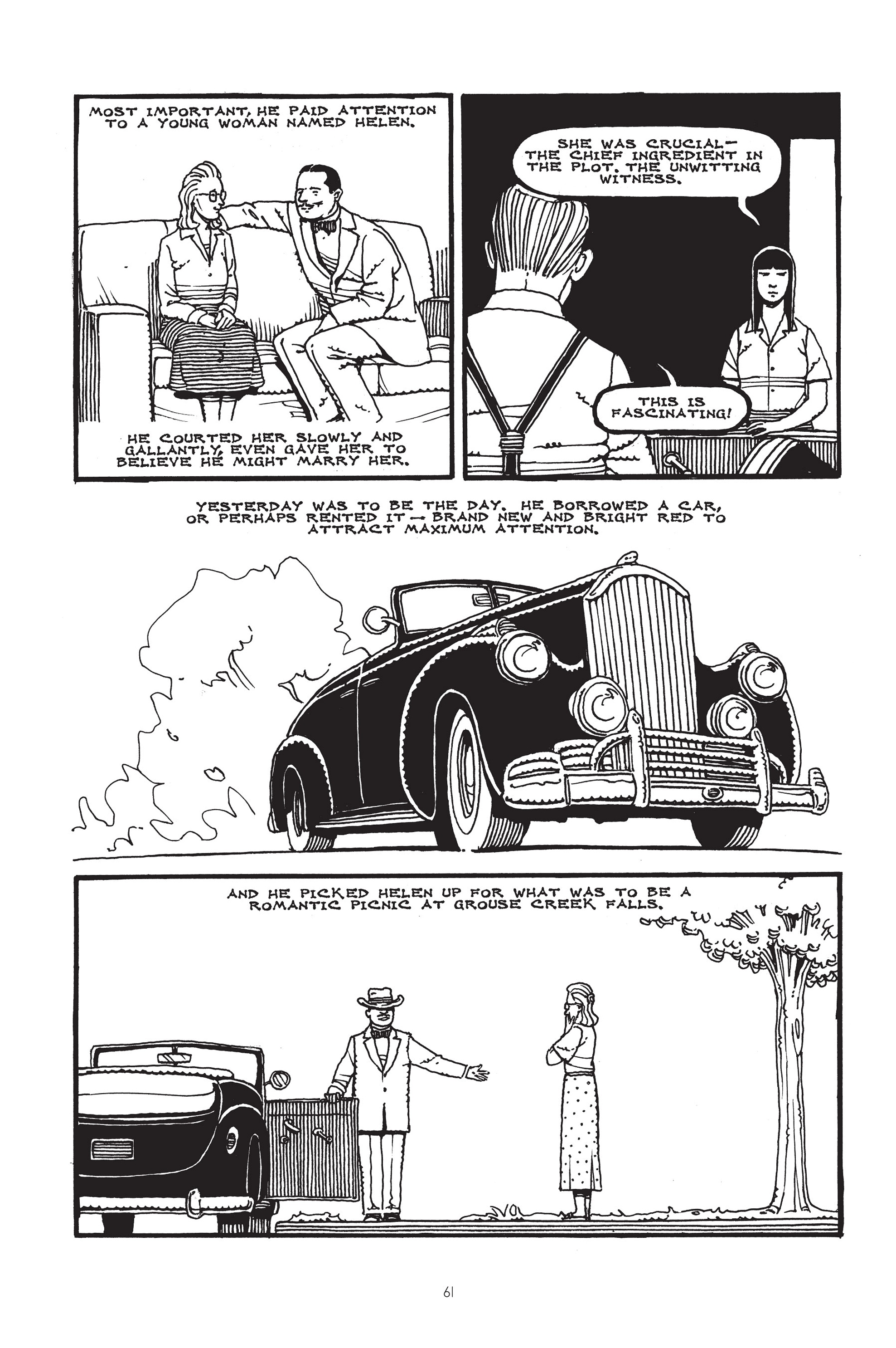 Read online Louise Brooks: Detective comic -  Issue # TPB - 62