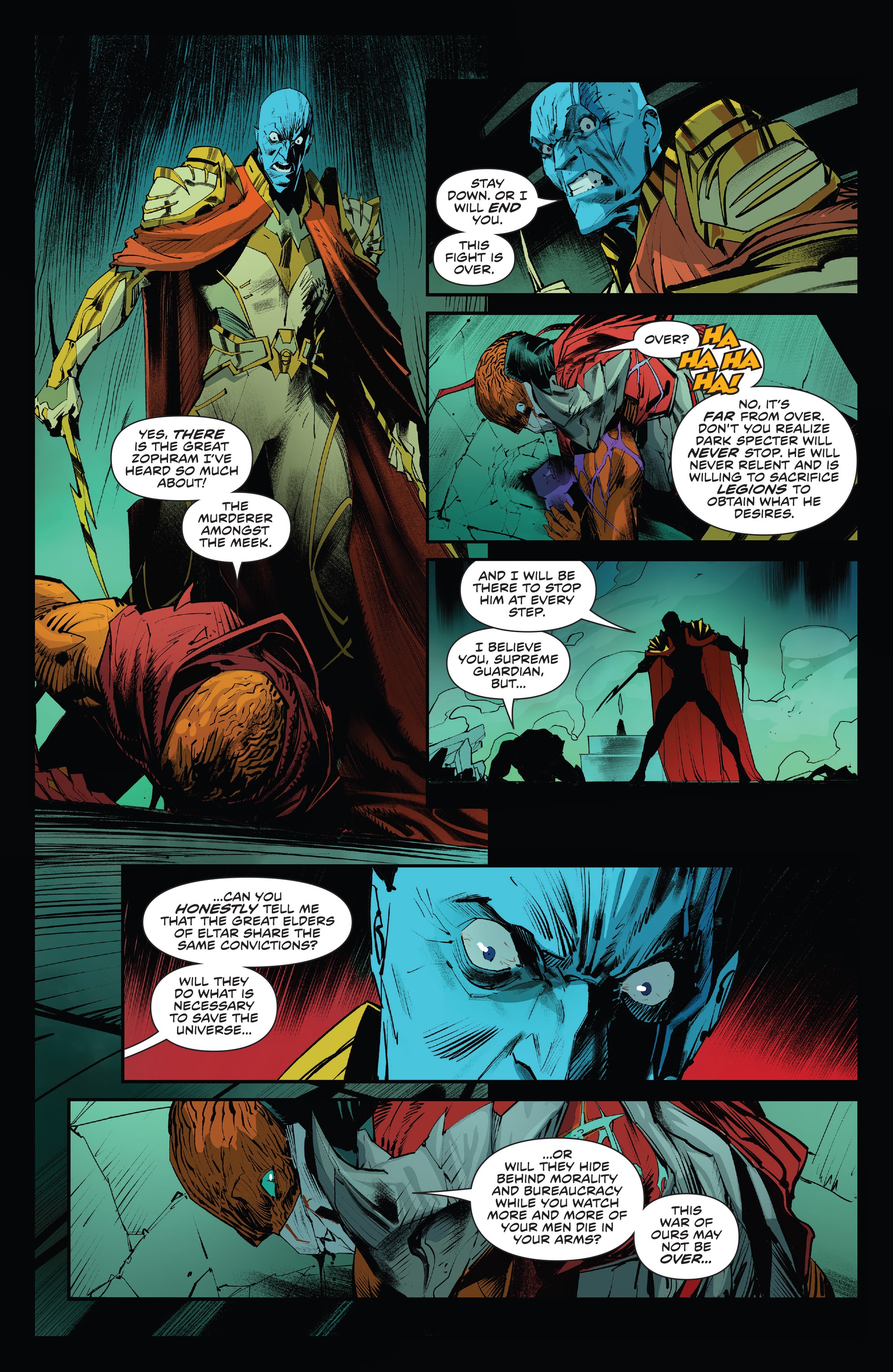 Read online Mighty Morphin comic -  Issue #10 - 13