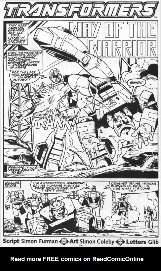 Read online The Transformers (UK) comic -  Issue #237 - 7