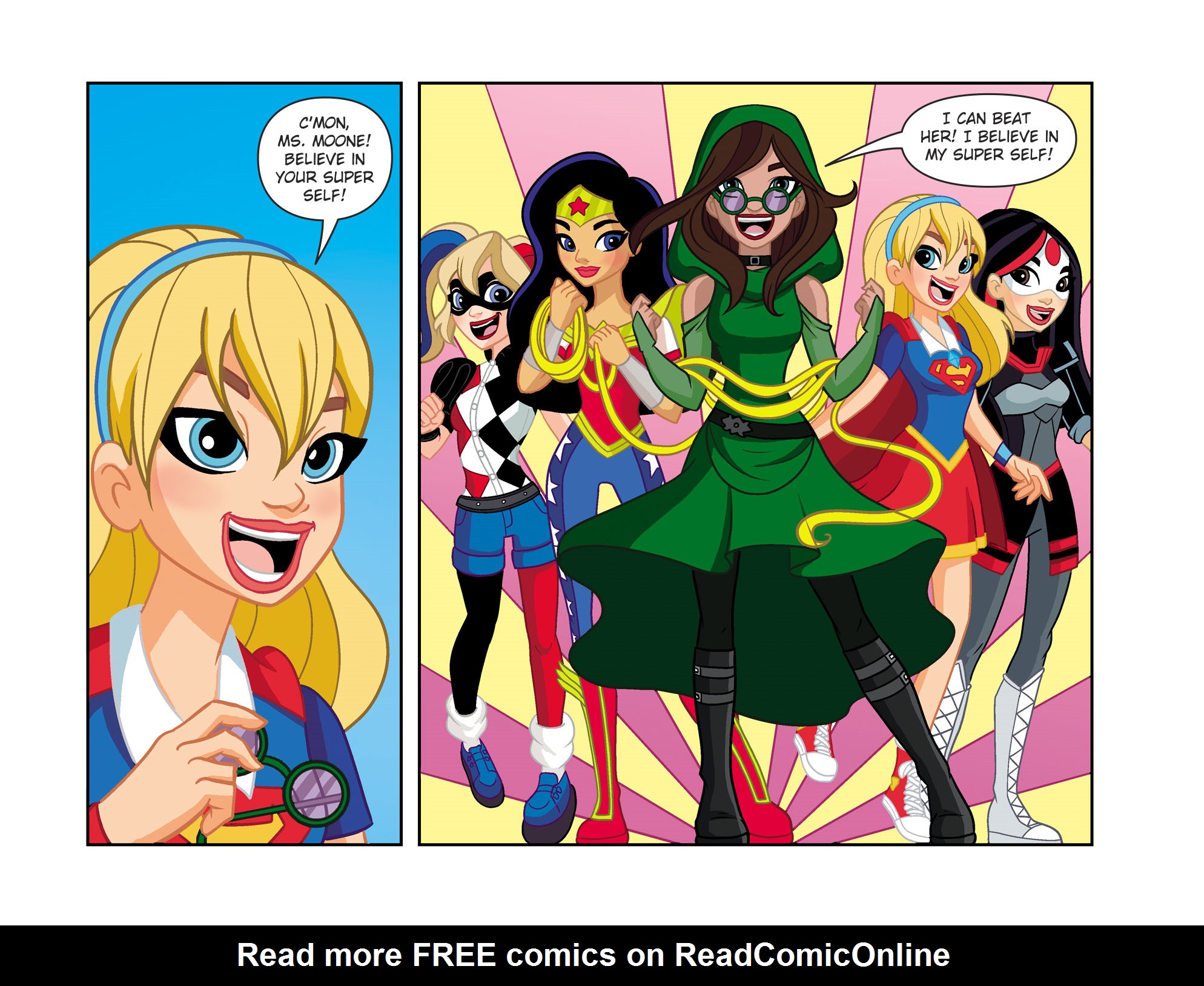 Read online DC Super Hero Girls: Out of the Bottle comic -  Issue #12 - 14