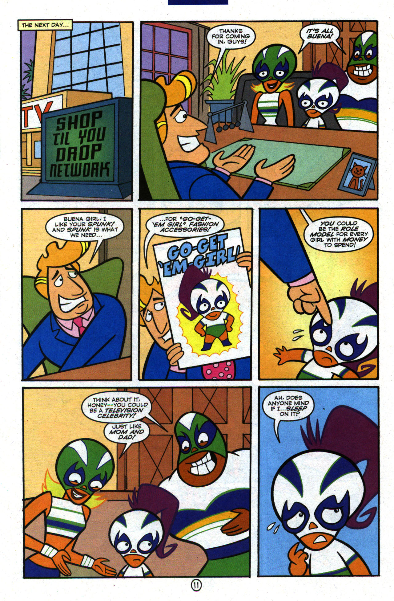 Read online Mucha Lucha comic -  Issue #2 - 12