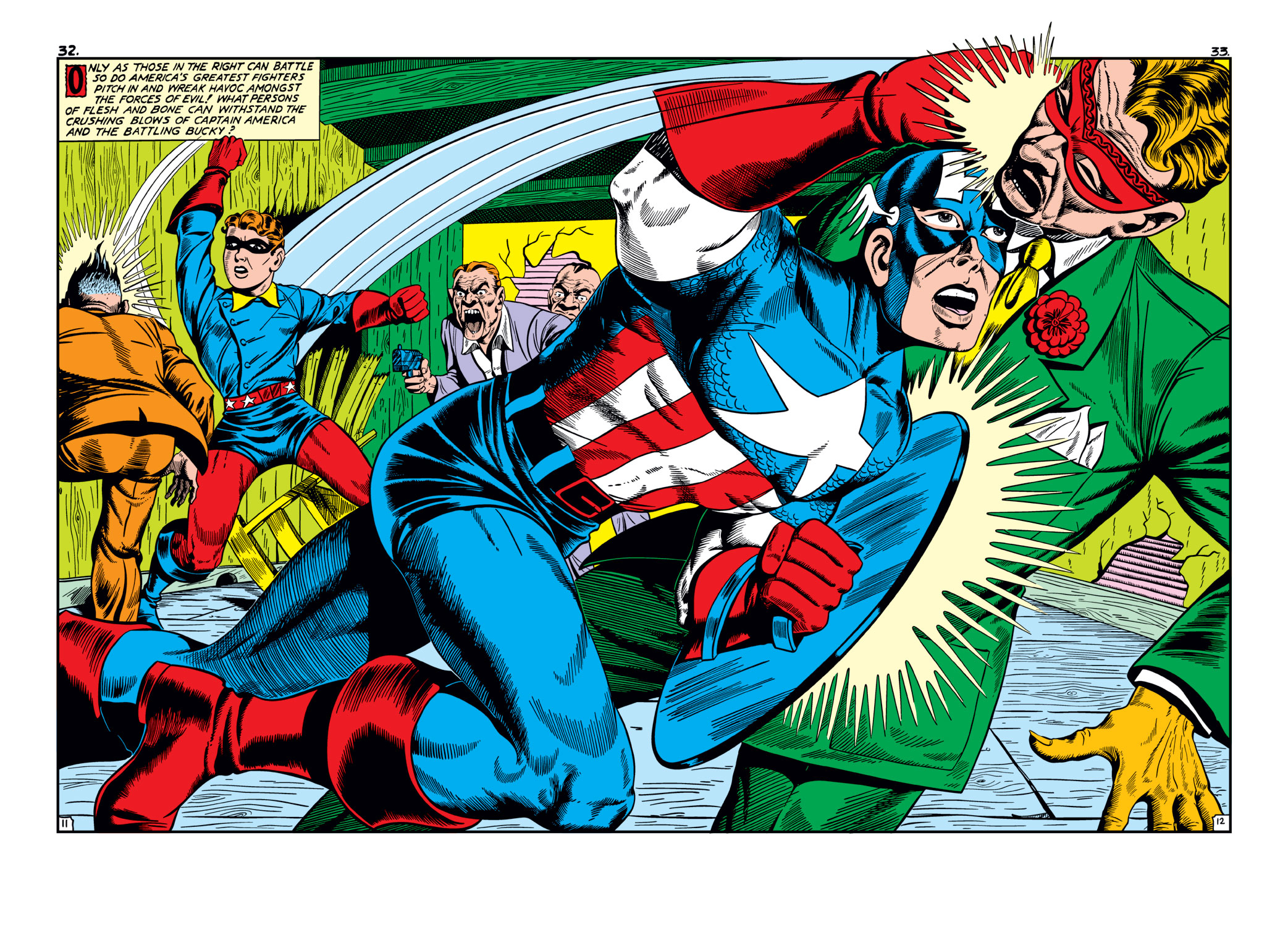 Read online Captain America Comics comic -  Issue #14 - 34